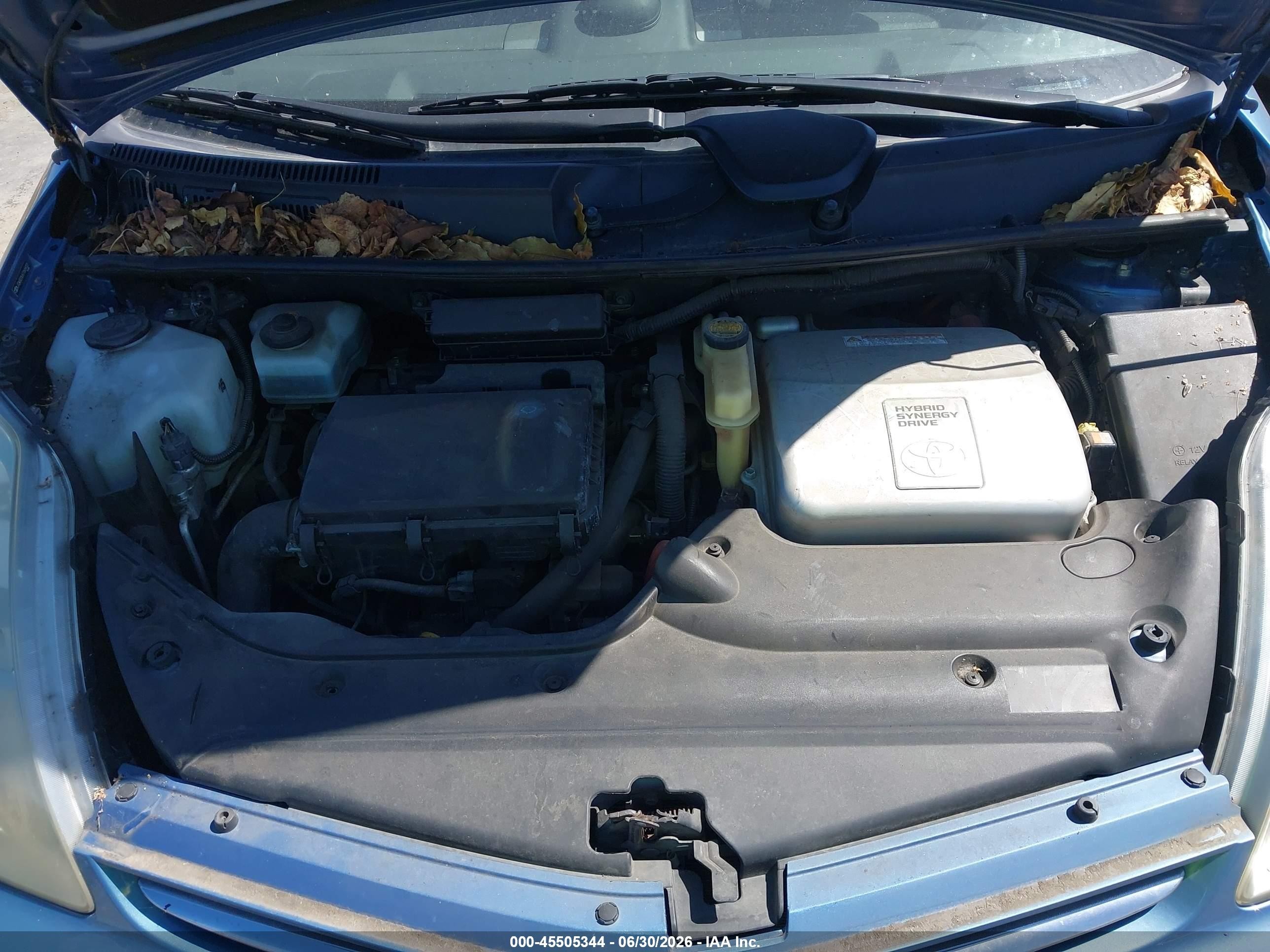 2007 Toyota Prius   Синий vin: JTDKB20UX77689001