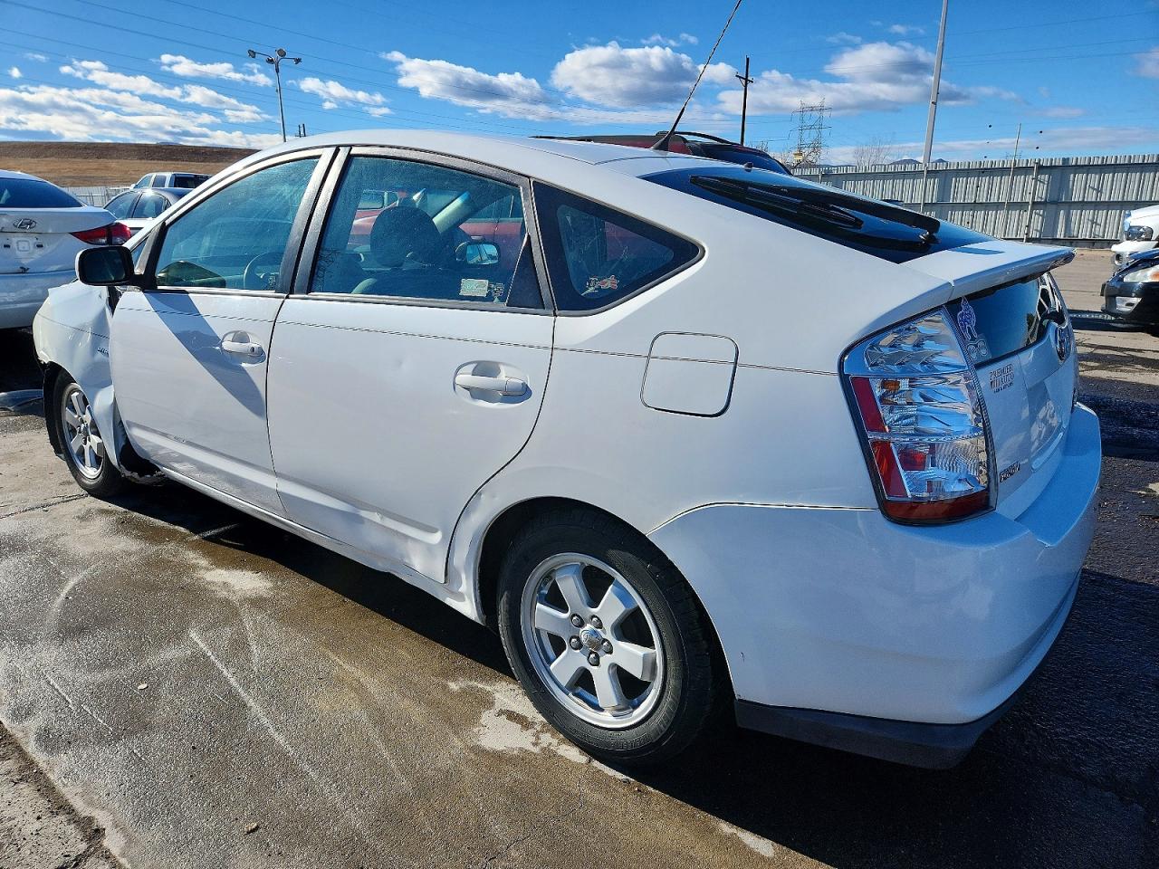 2008 Toyota Prius Standard White vin: JTDKB20UX83303492