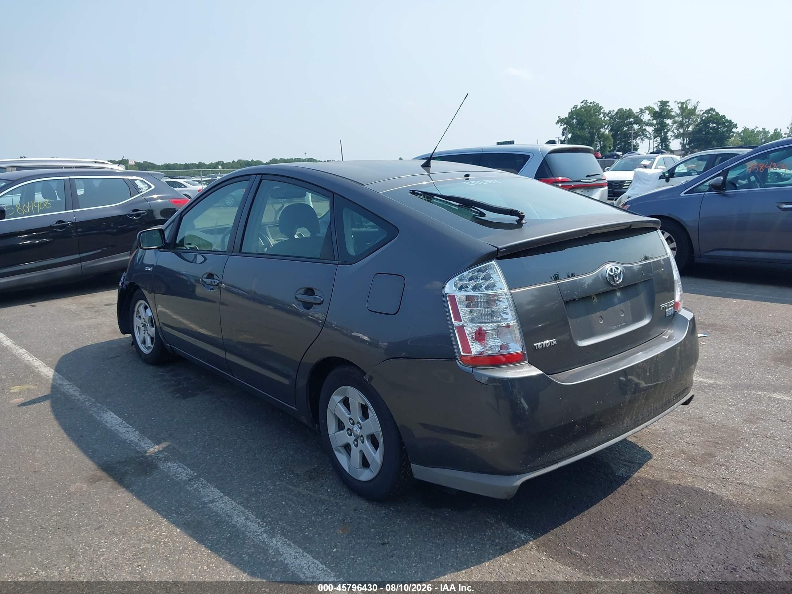 2008 Toyota Prius   Gray vin: JTDKB20UX83309583
