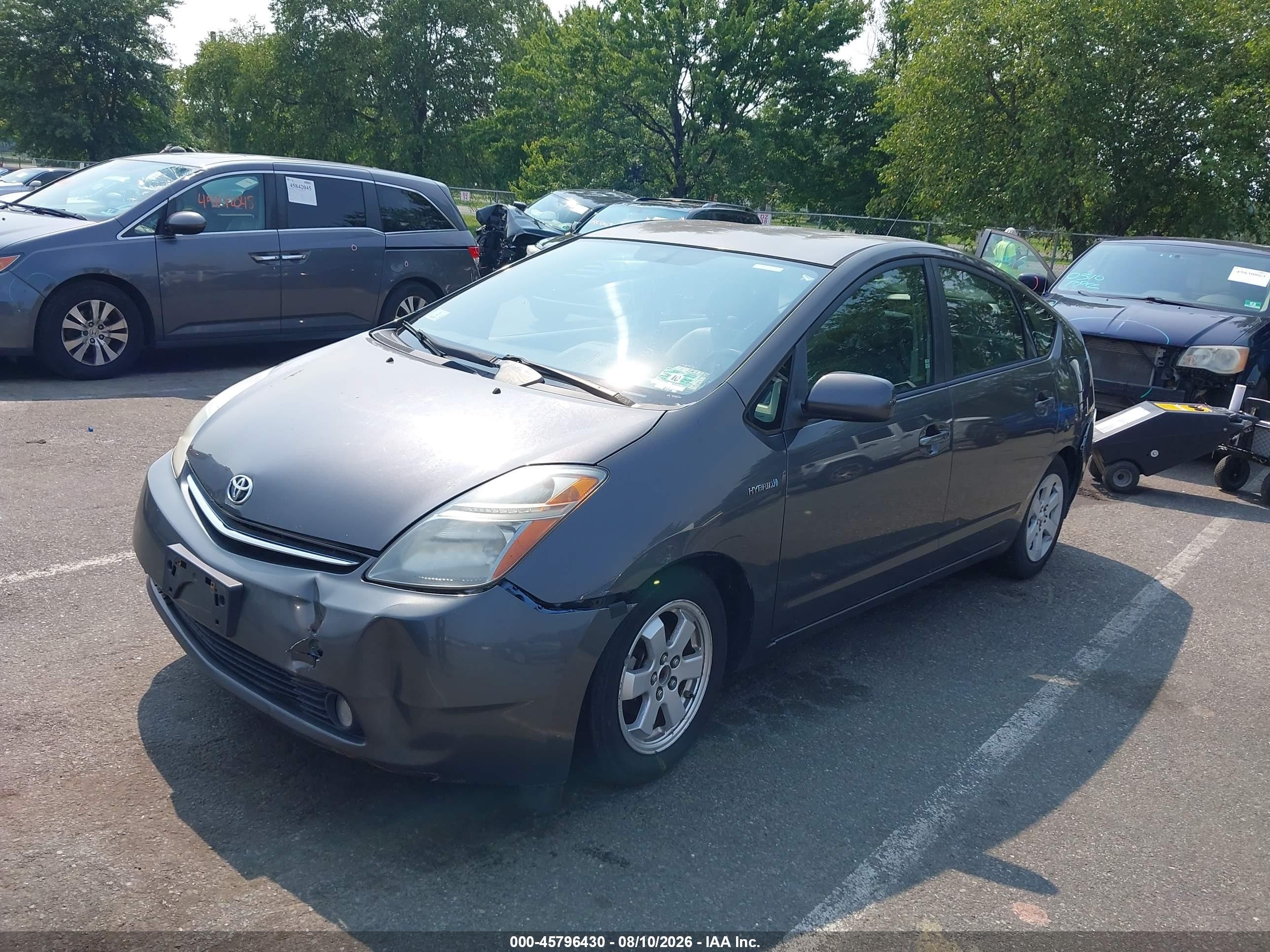 2008 Toyota Prius   Gray vin: JTDKB20UX83309583