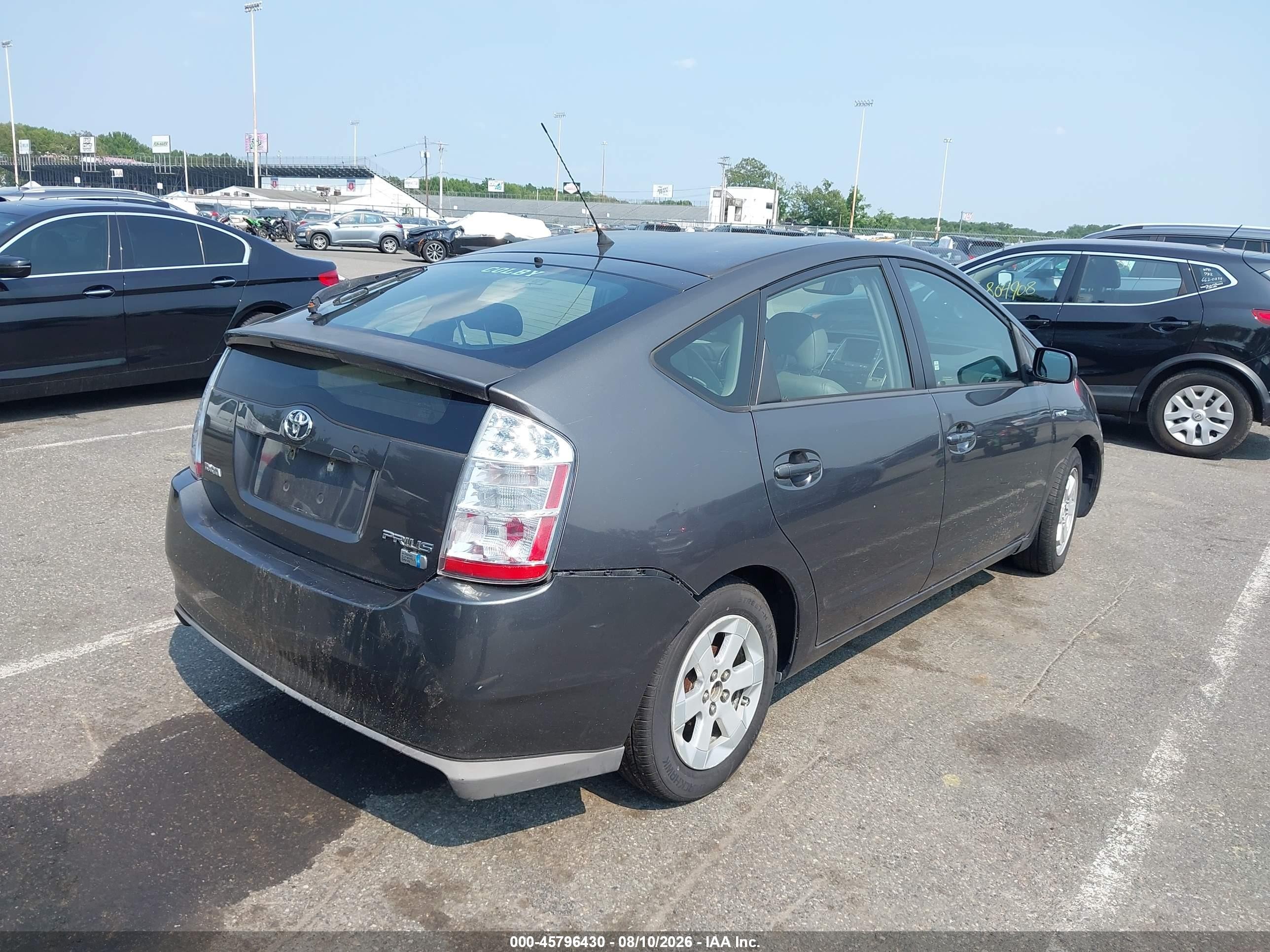 2008 Toyota Prius   Gray vin: JTDKB20UX83309583