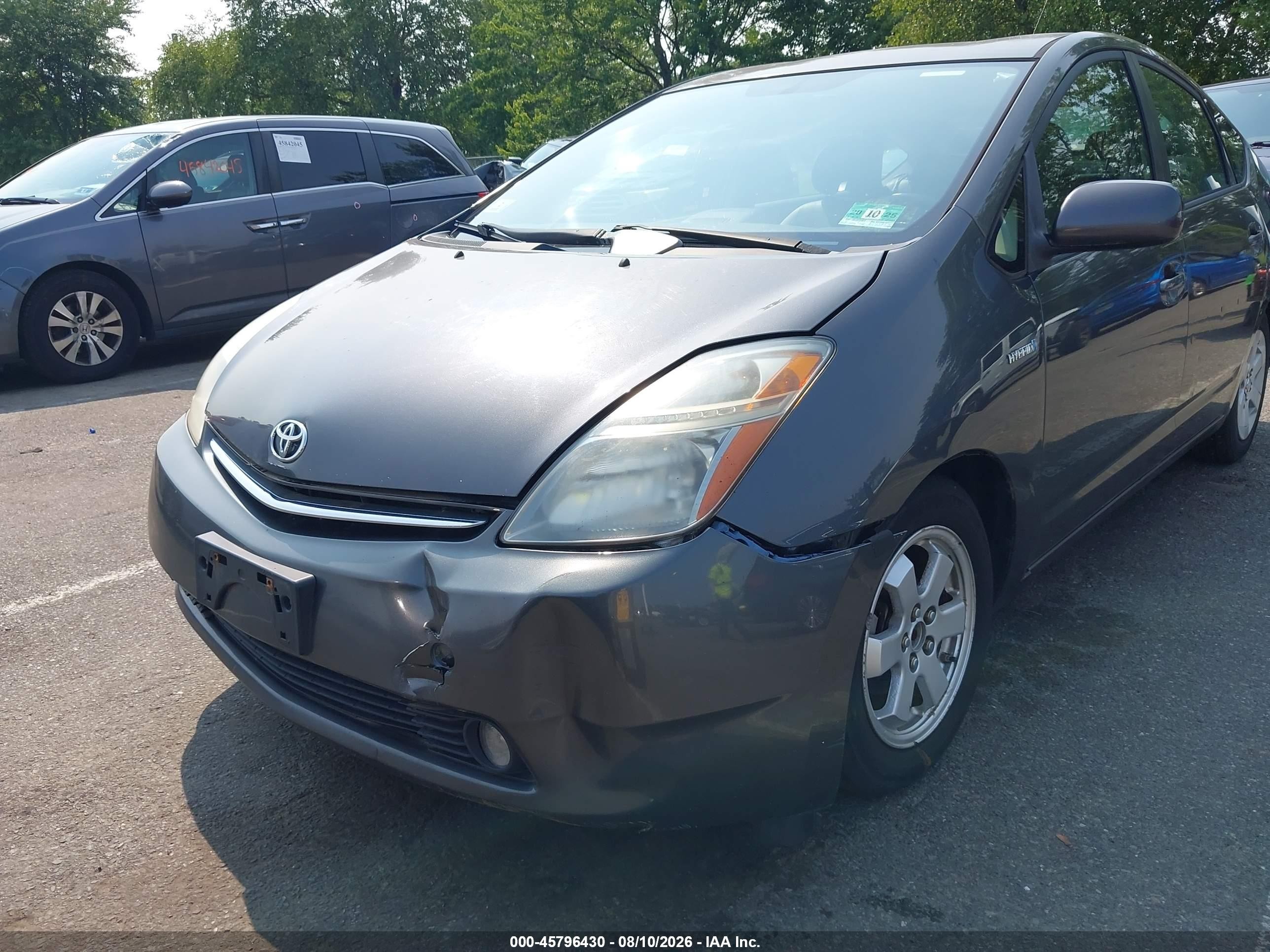 2008 Toyota Prius   Gray vin: JTDKB20UX83309583