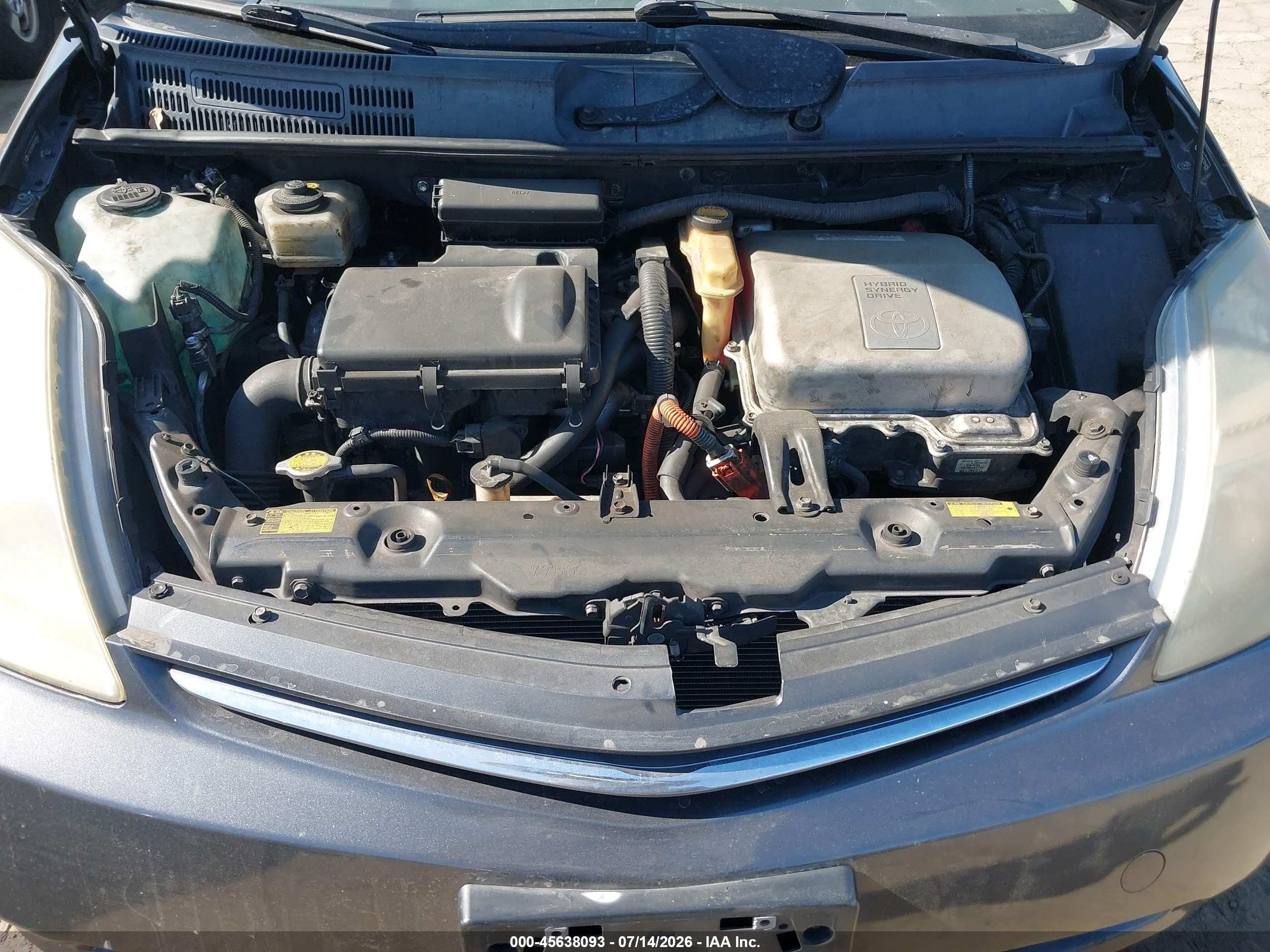 2008 Toyota Prius   Gray vin: JTDKB20UX83328960