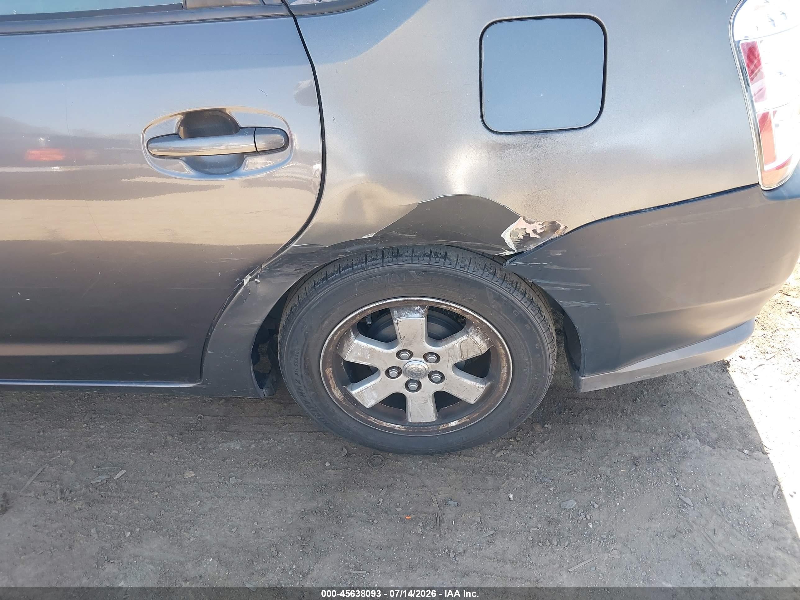 2008 Toyota Prius   Gray vin: JTDKB20UX83328960