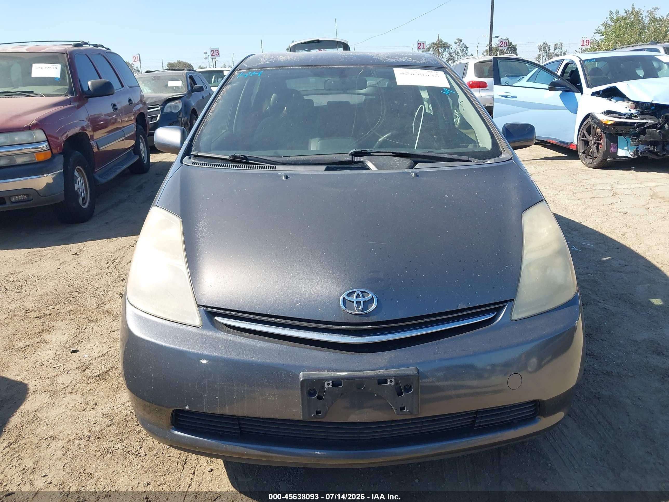 2008 Toyota Prius   Gray vin: JTDKB20UX83328960
