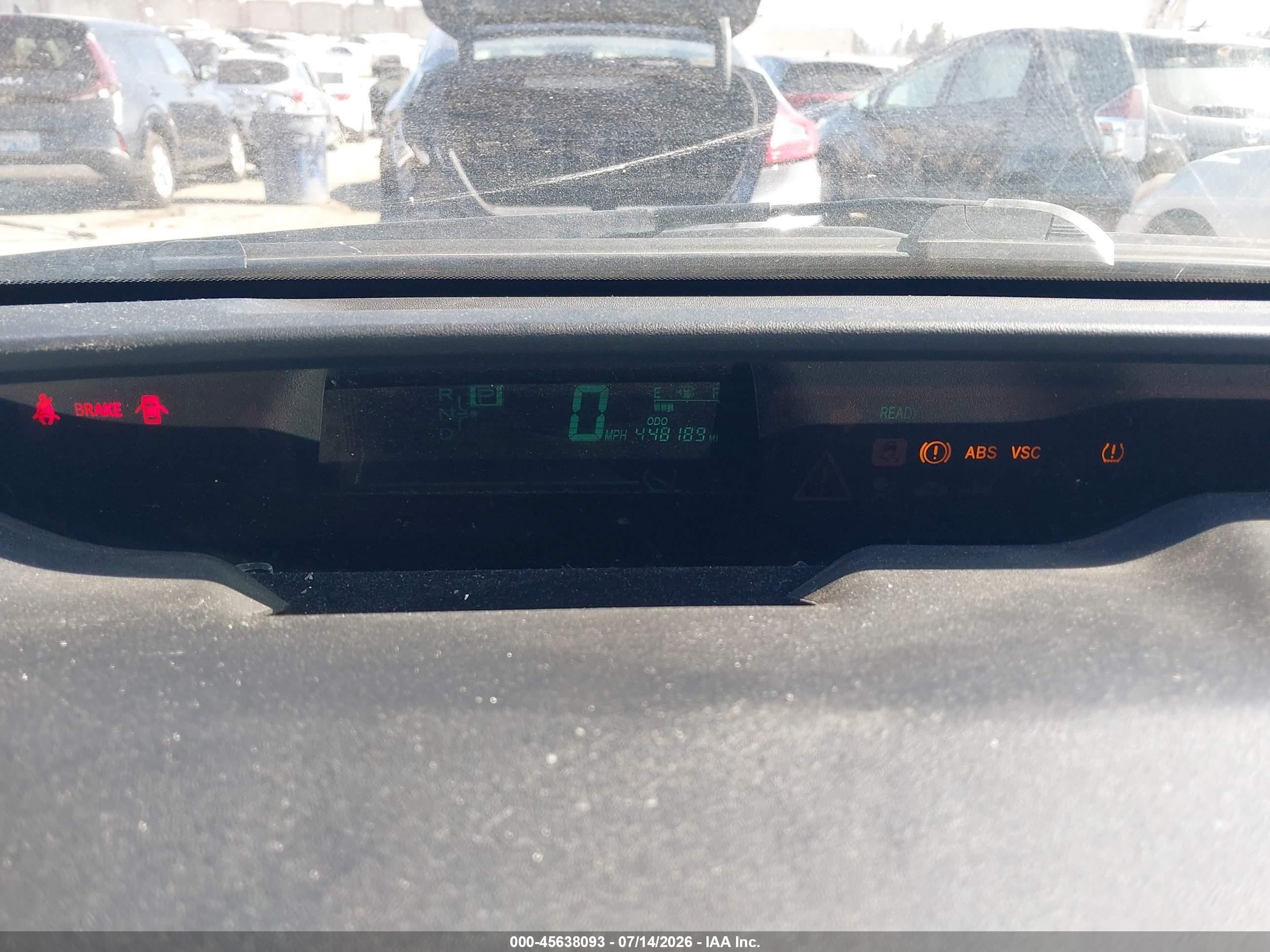2008 Toyota Prius   Gray vin: JTDKB20UX83328960