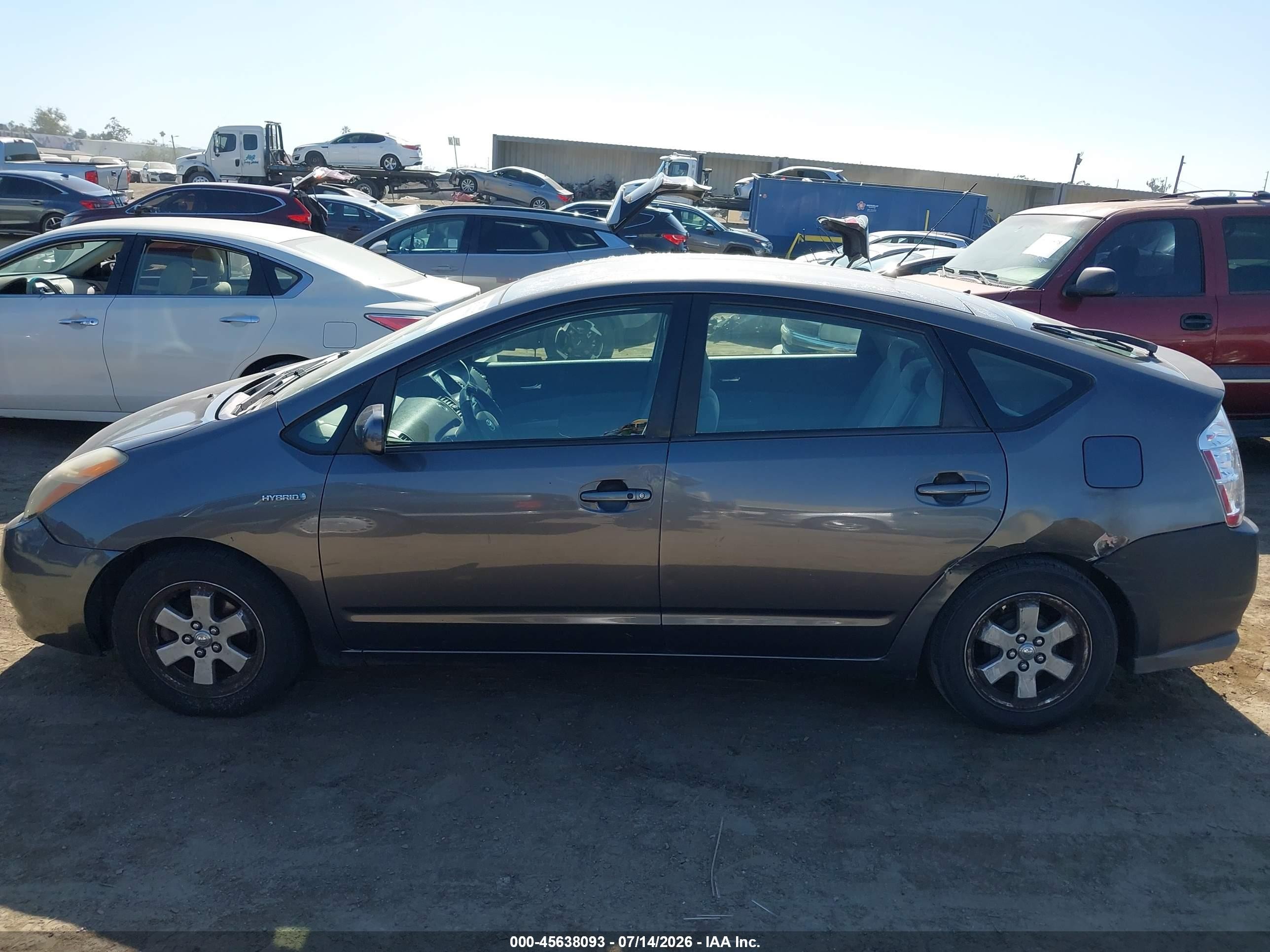 2008 Toyota Prius   Gray vin: JTDKB20UX83328960