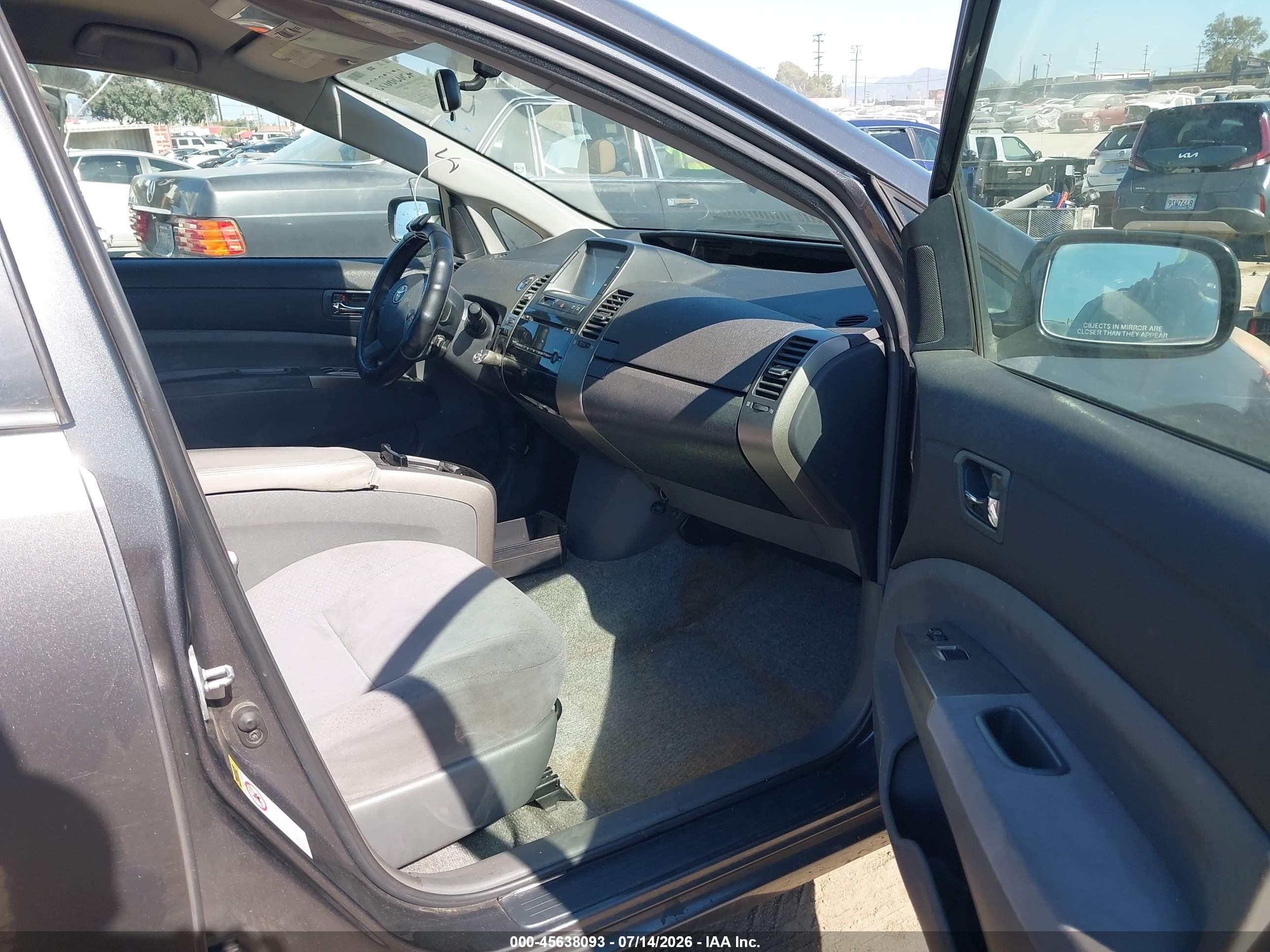 2008 Toyota Prius   Gray vin: JTDKB20UX83328960