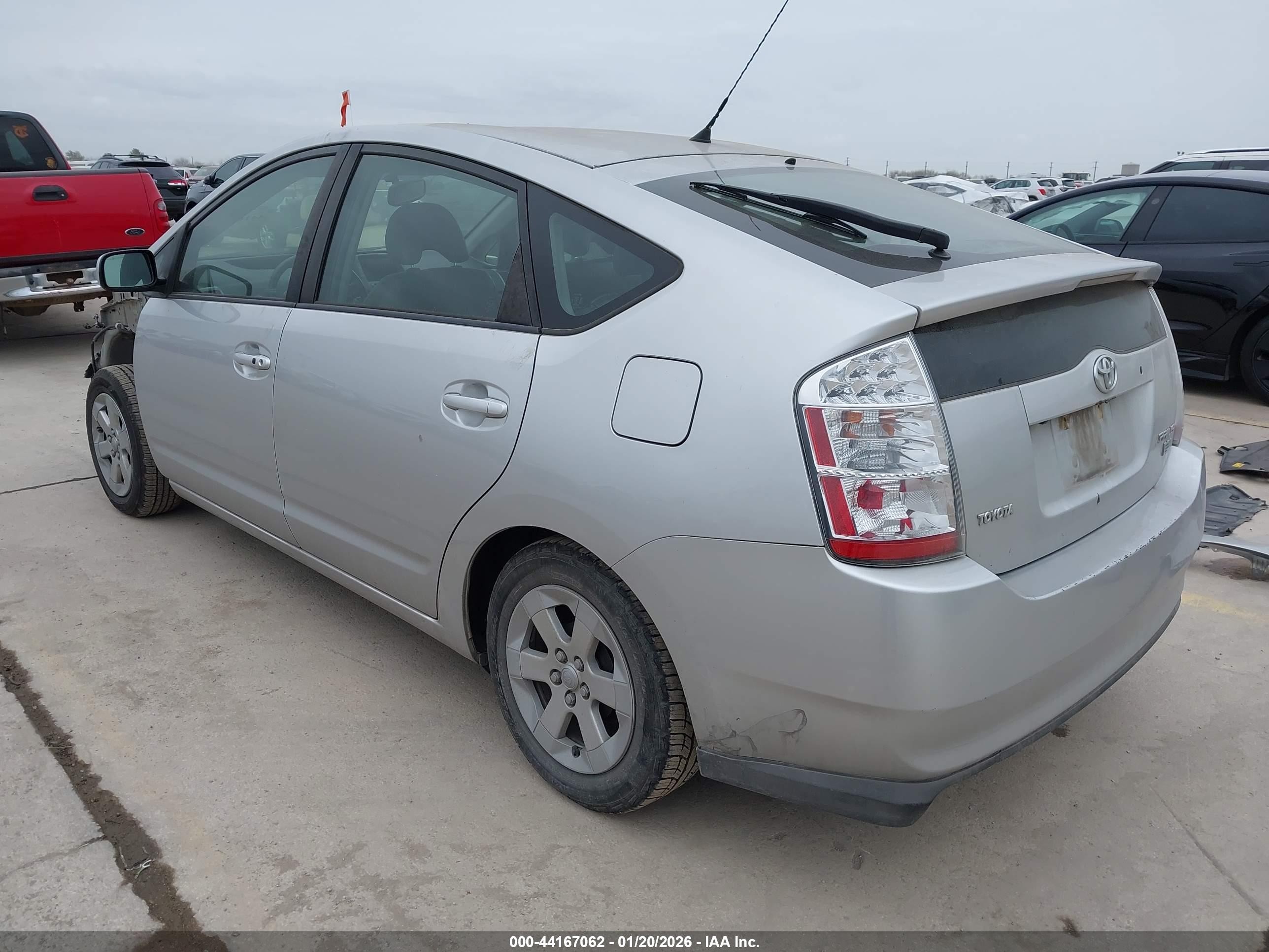 2008 Toyota Prius Silver vin: JTDKB20UX83336413