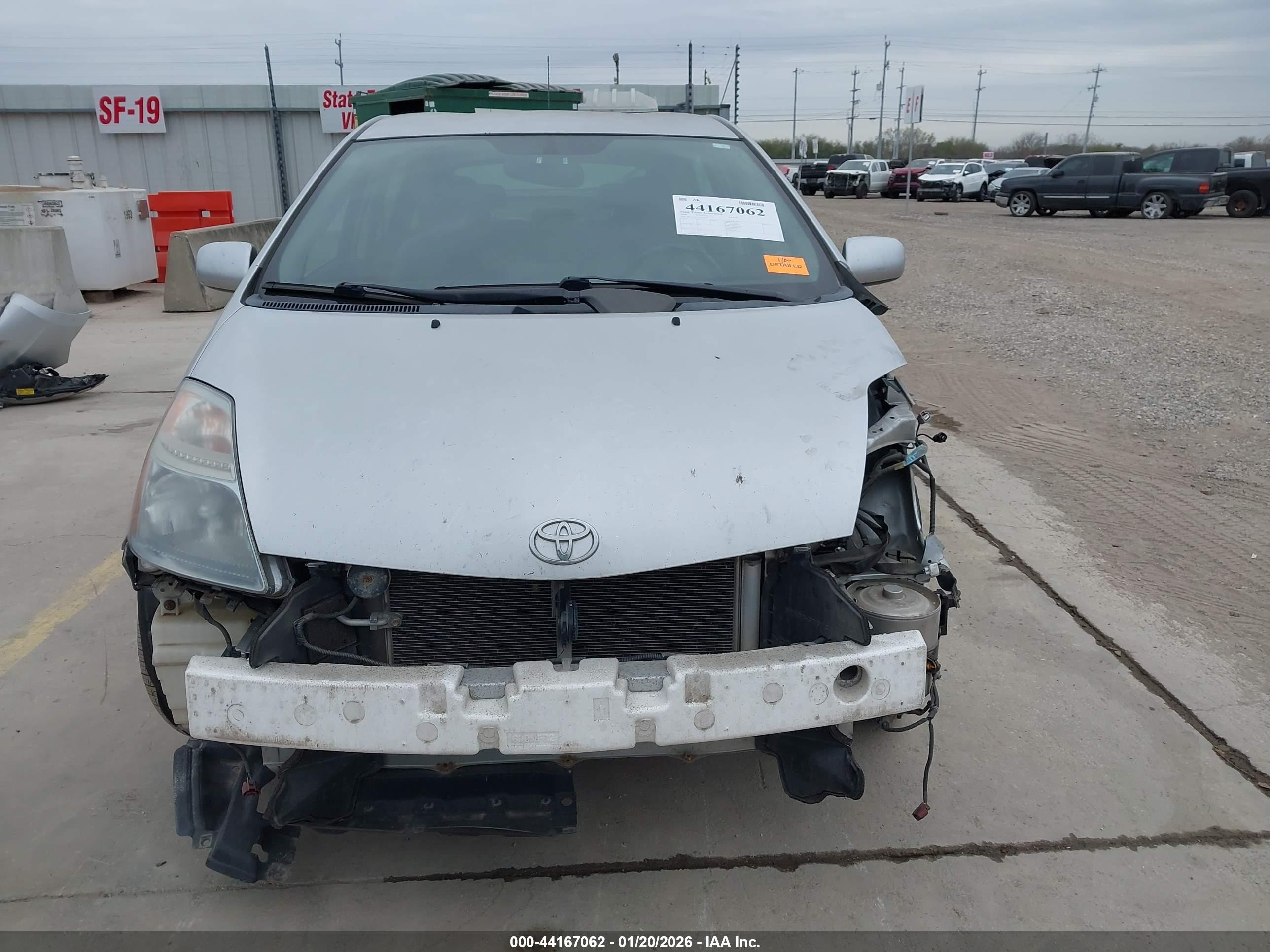 2008 Toyota Prius Silver vin: JTDKB20UX83336413