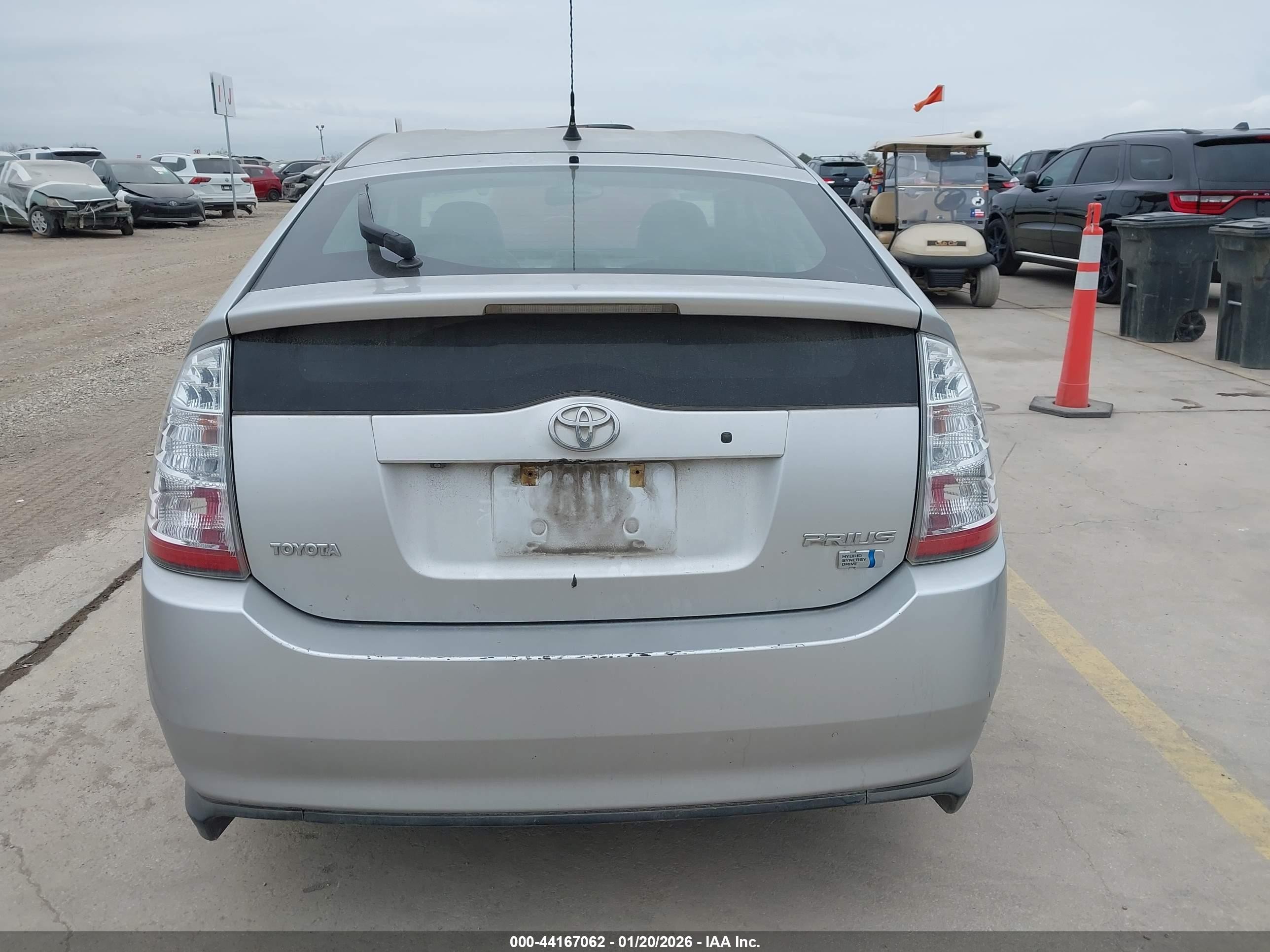 2008 Toyota Prius Silver vin: JTDKB20UX83336413