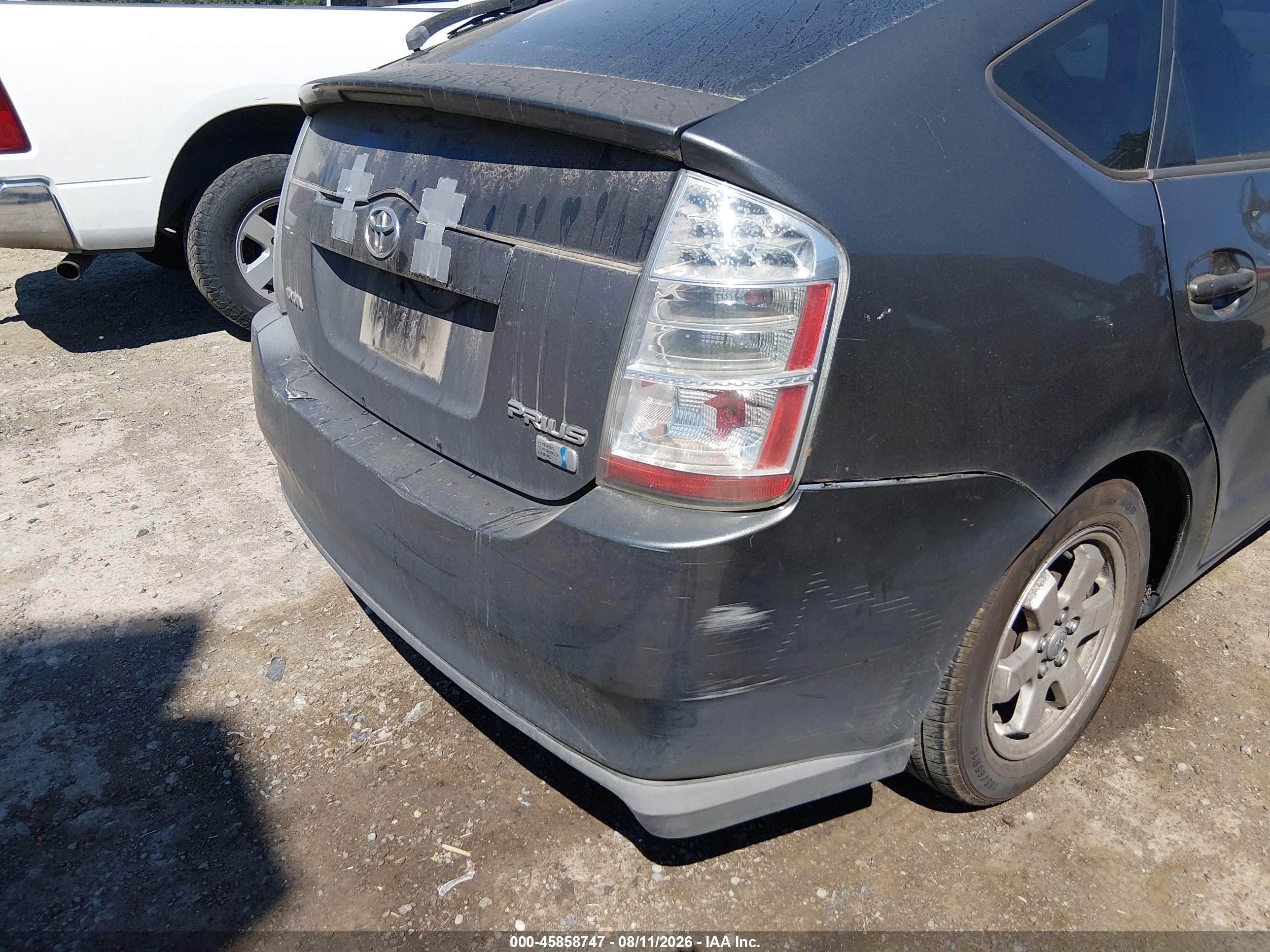 2008 Toyota Prius   Серый vin: JTDKB20UX83337917