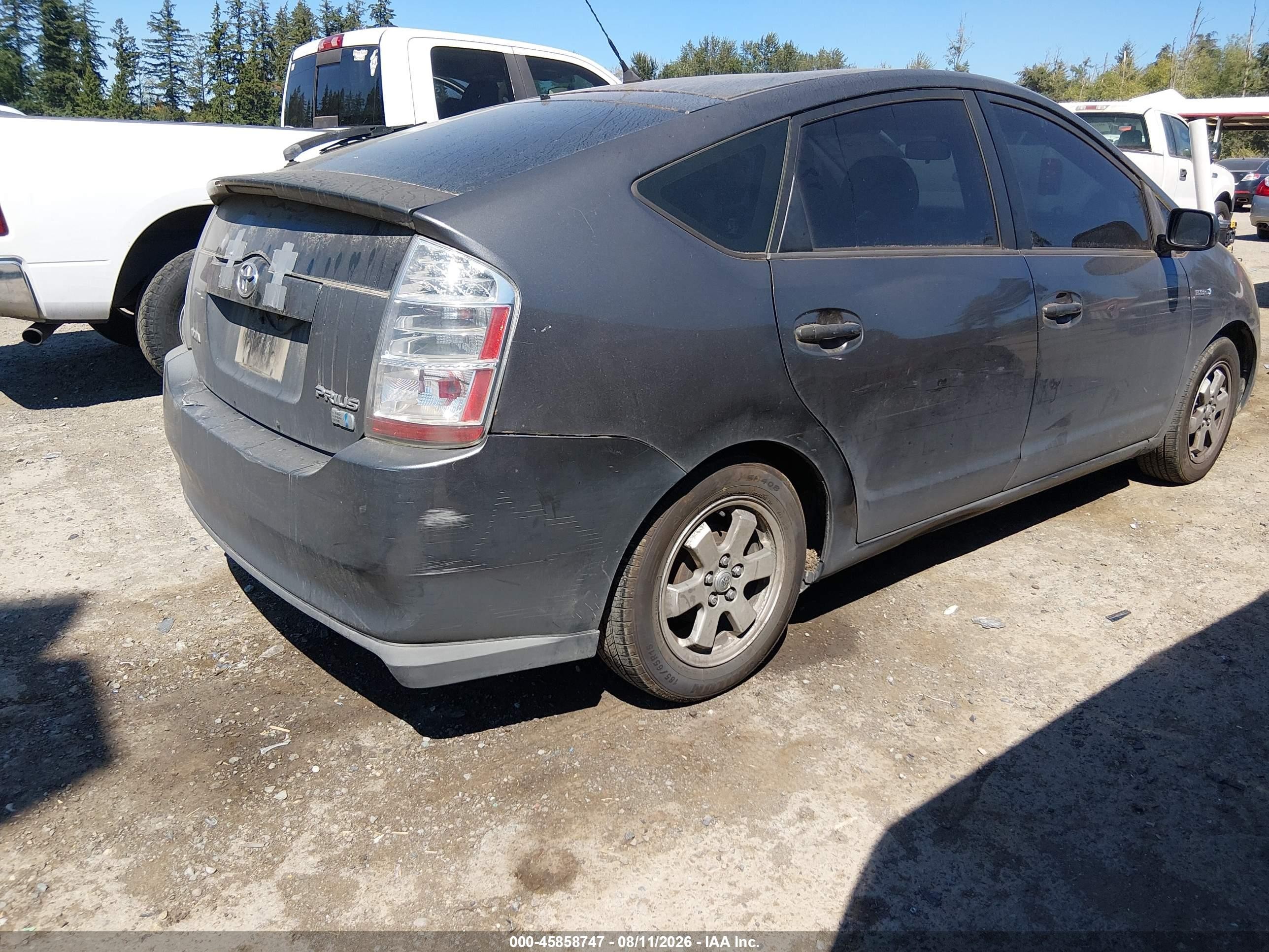 2008 Toyota Prius   Серый vin: JTDKB20UX83337917