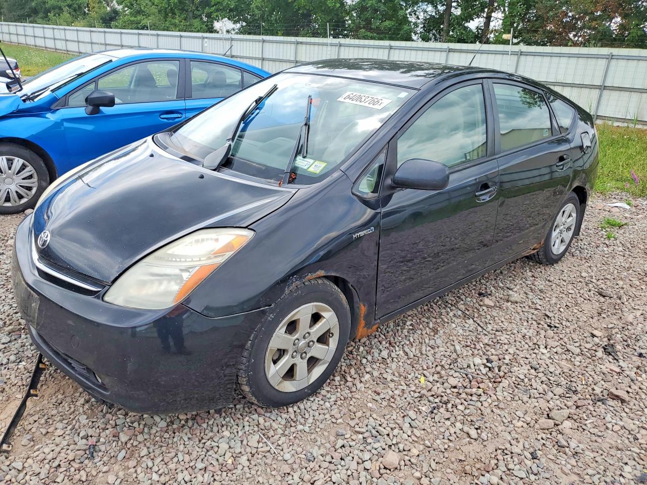 2008 Toyota Prius Base Black vin: JTDKB20UX83360730