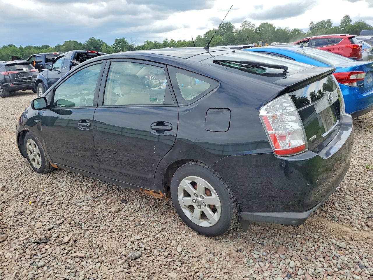 2008 Toyota Prius Base Black vin: JTDKB20UX83360730