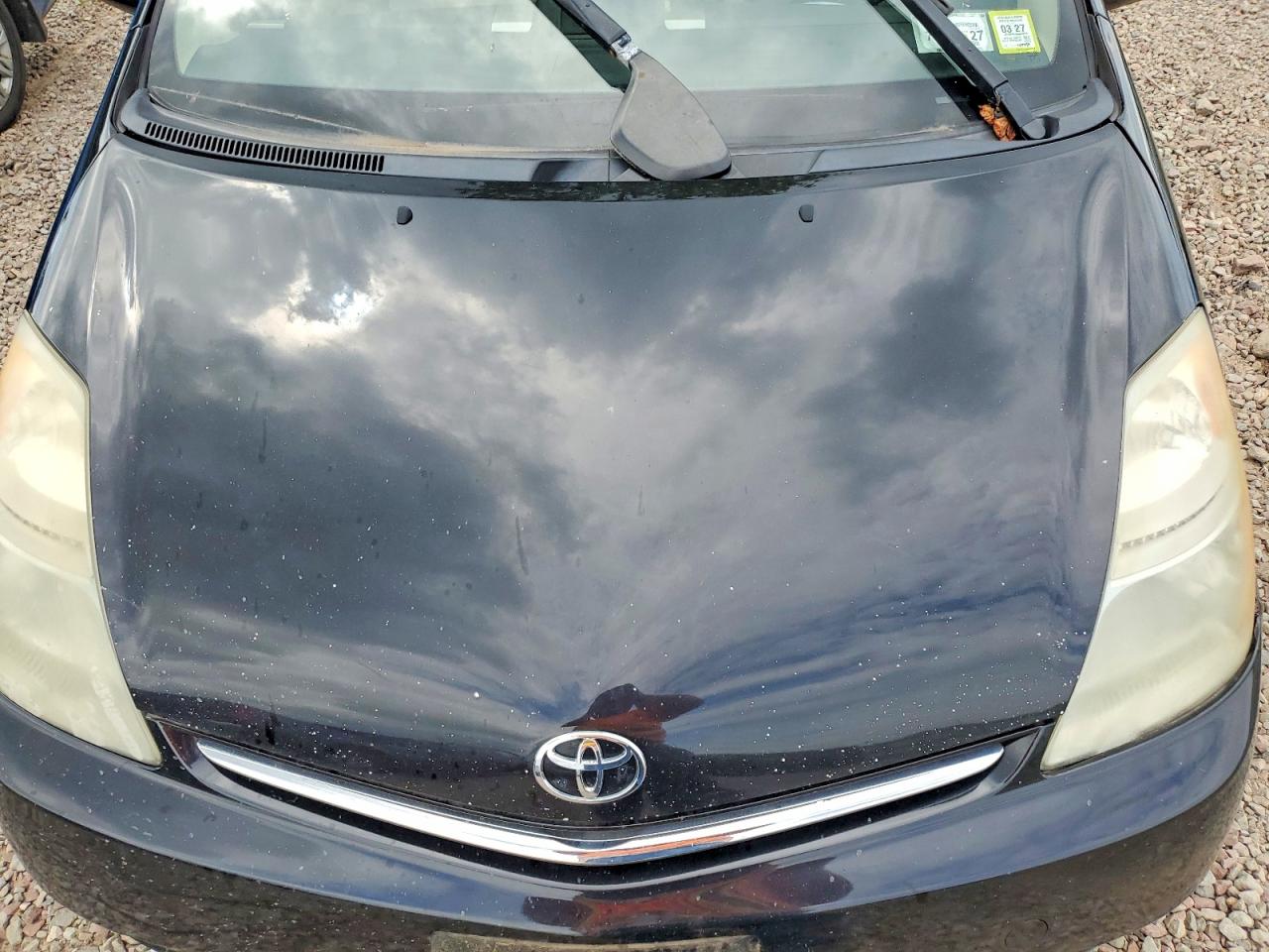 2008 Toyota Prius Base Black vin: JTDKB20UX83360730