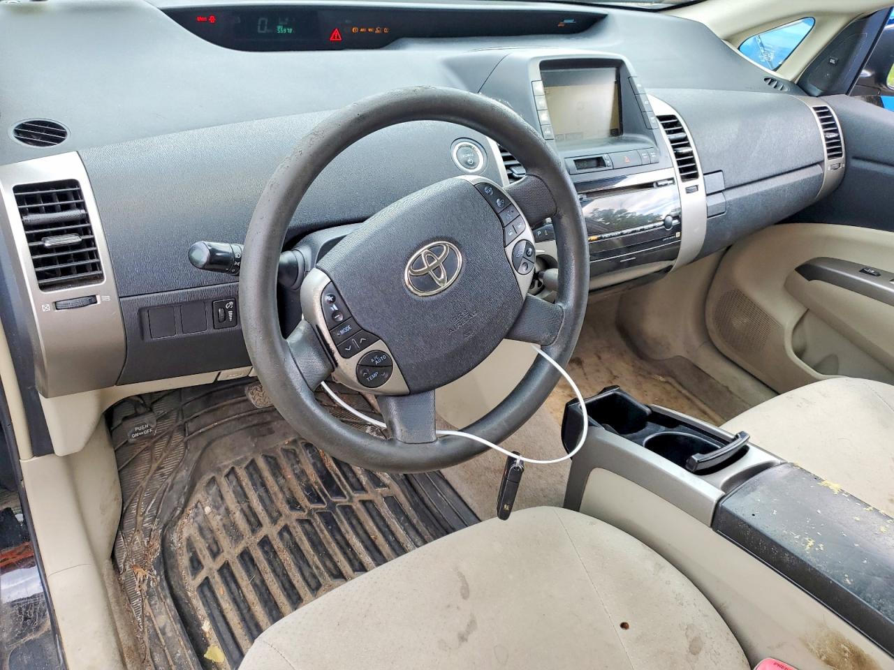 2008 Toyota Prius Base Black vin: JTDKB20UX83360730