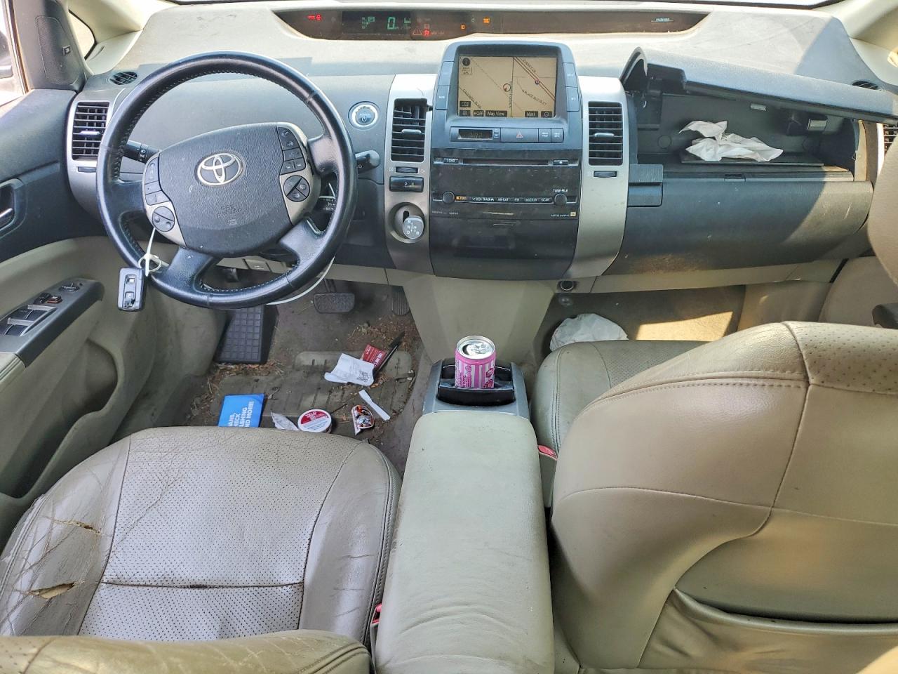 2008 Toyota Prius Touring Green vin: JTDKB20UX83361053