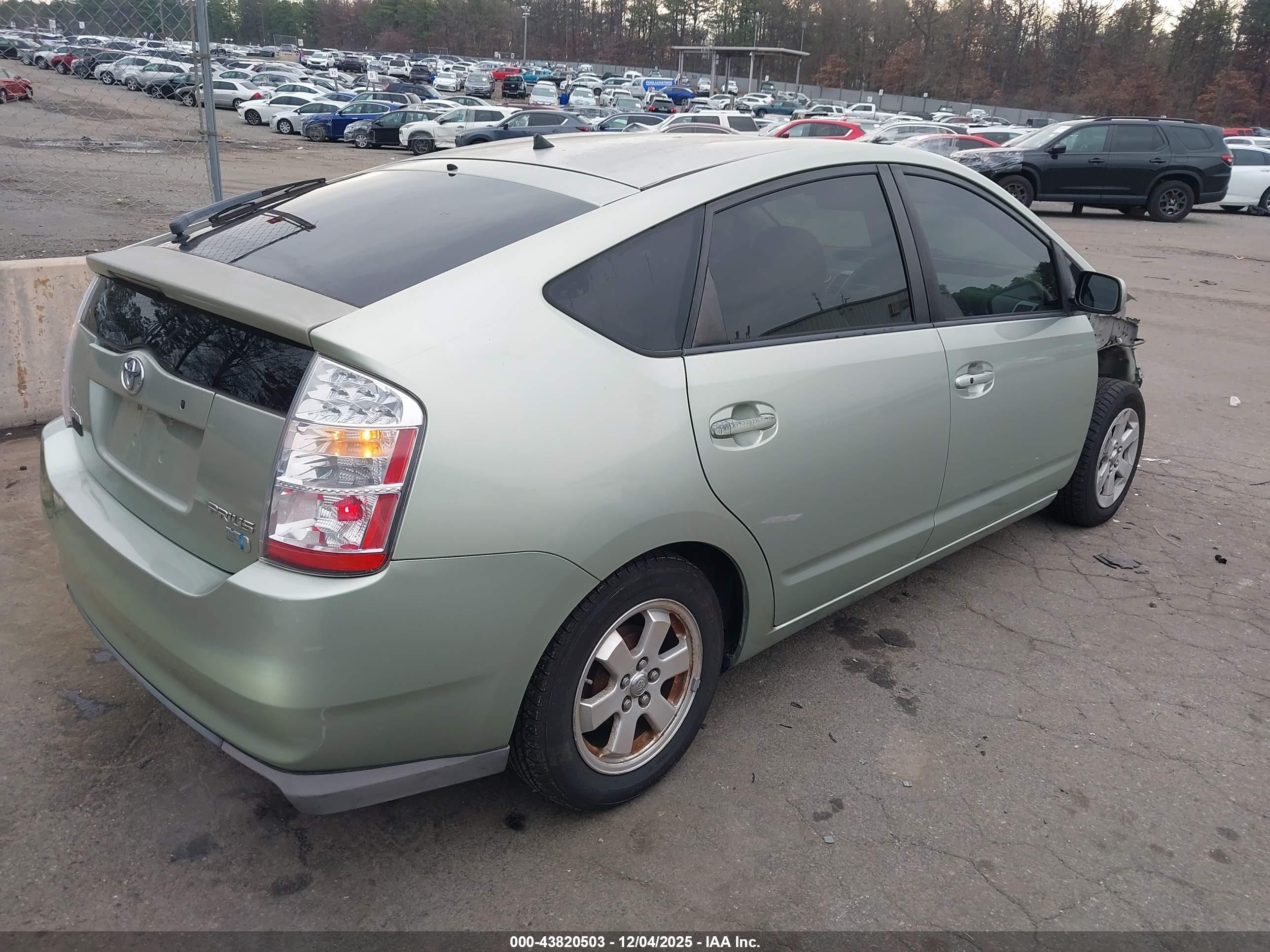 2008 Toyota Prius Зеленый vin: JTDKB20UX83365703