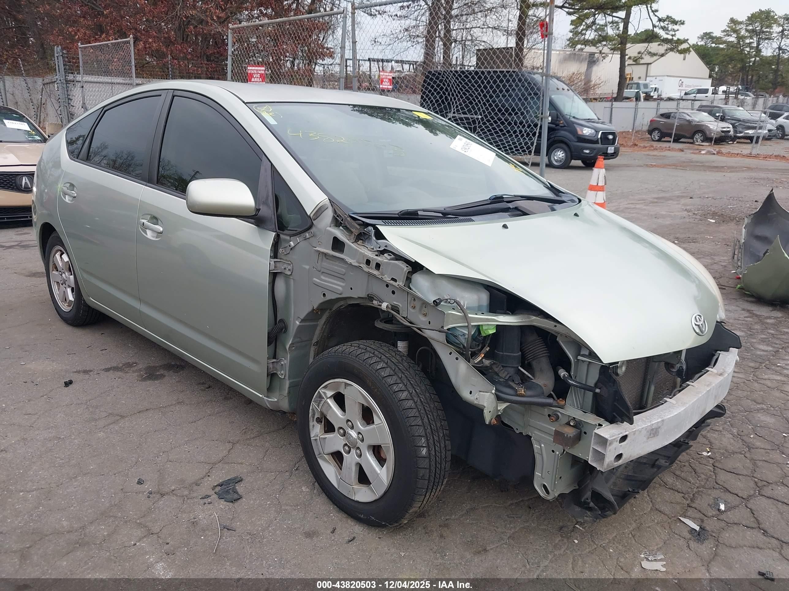 2008 Toyota Prius Зеленый vin: JTDKB20UX83365703