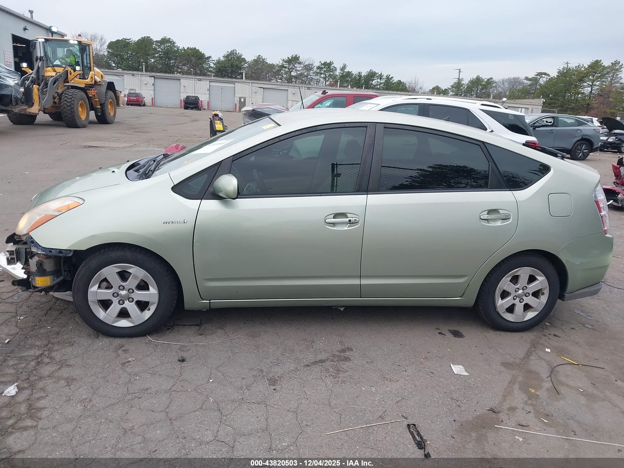2008 Toyota Prius Зеленый vin: JTDKB20UX83365703