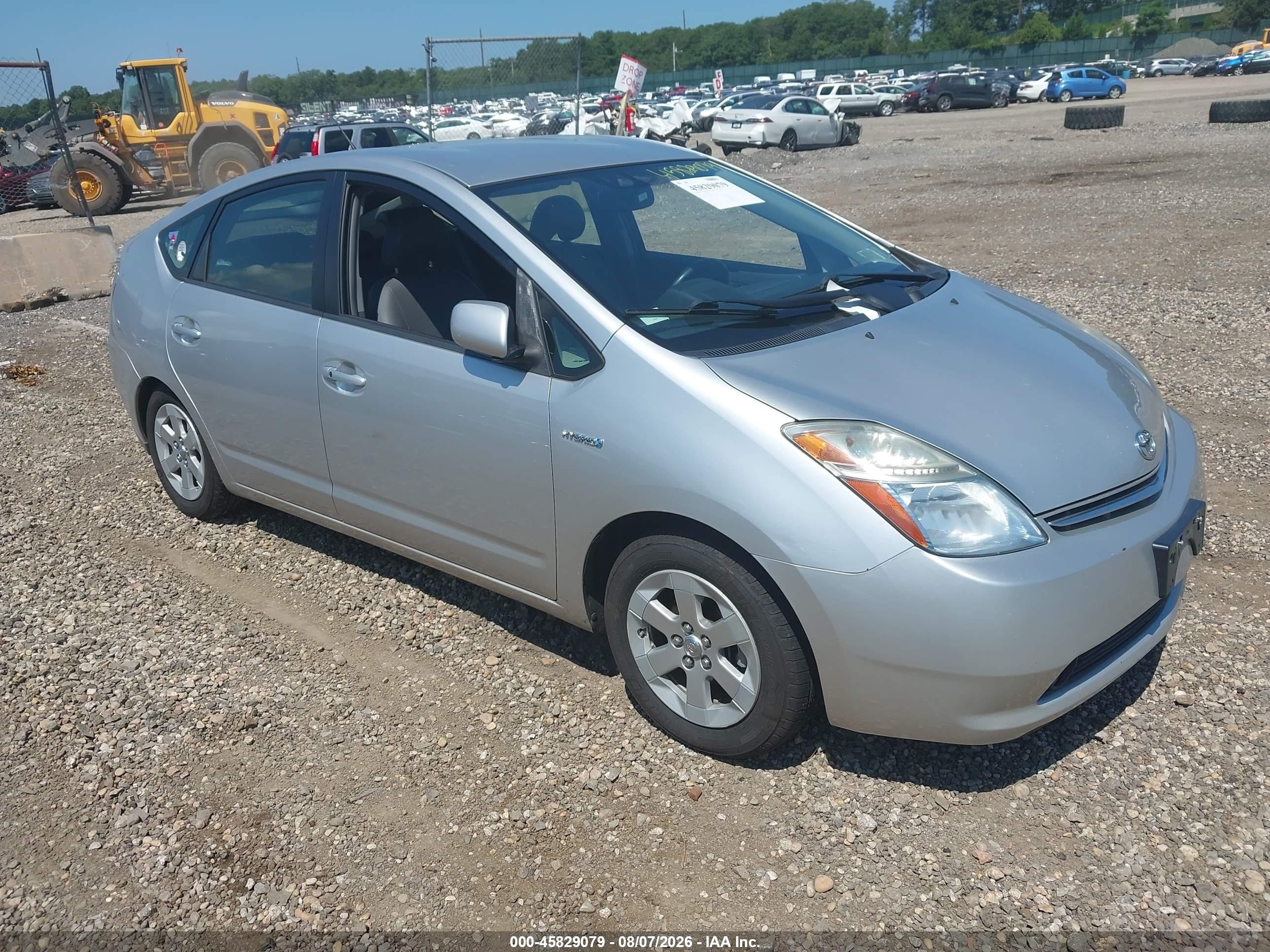 2008 Toyota Prius   Silver vin: JTDKB20UX83369900