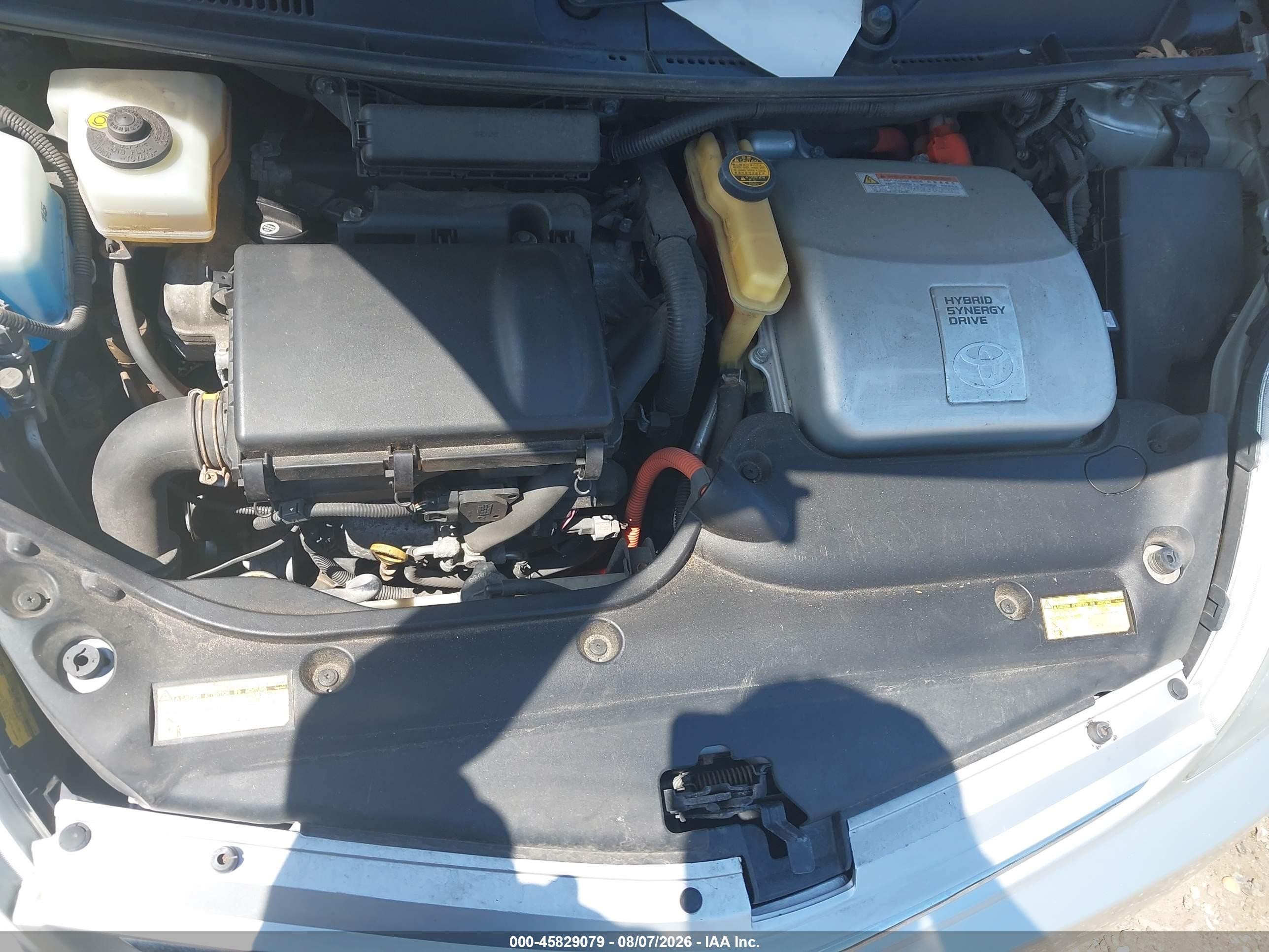 2008 Toyota Prius   Silver vin: JTDKB20UX83369900