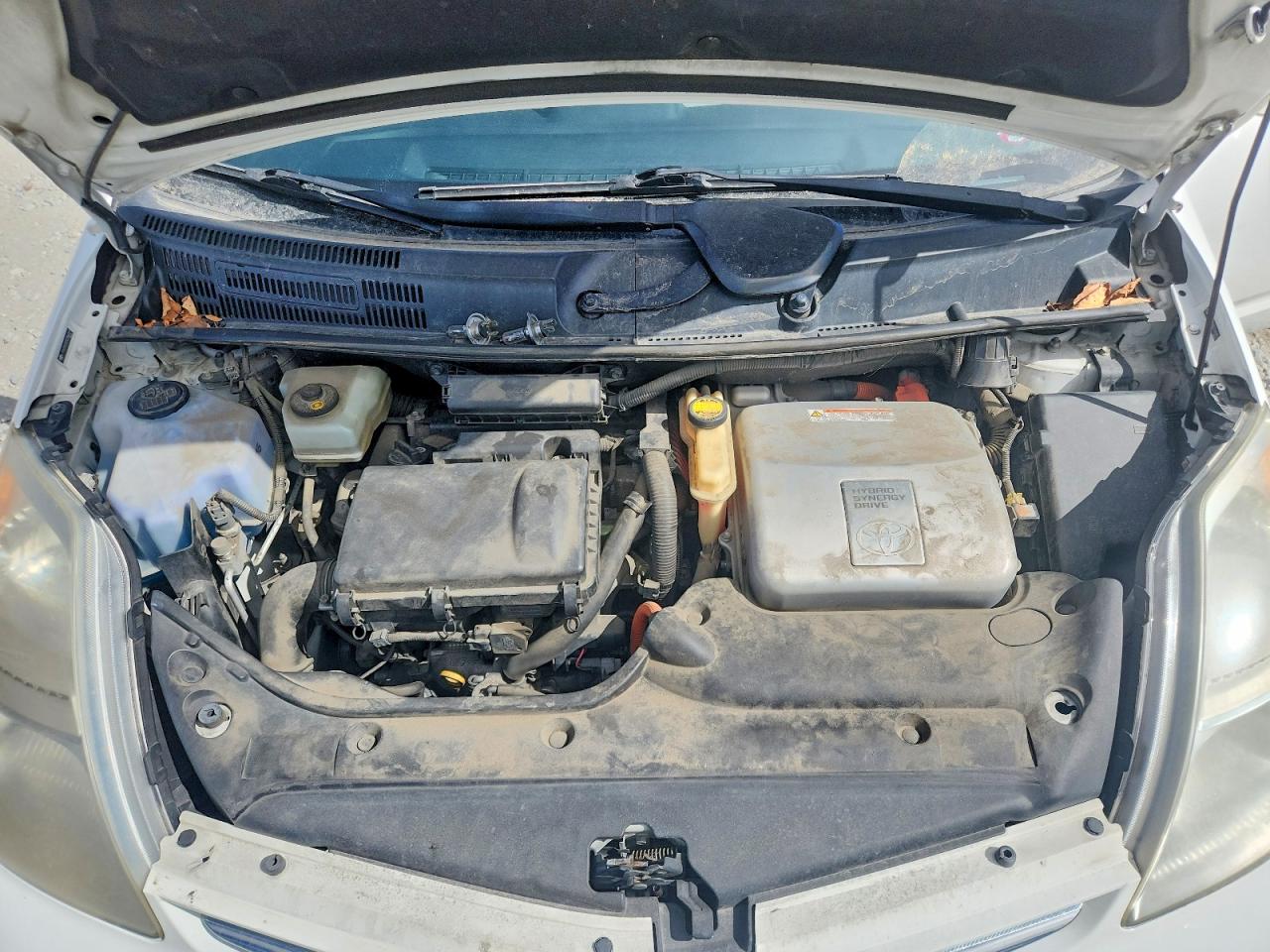 2008 Toyota Prius Base Белый vin: JTDKB20UX83386907