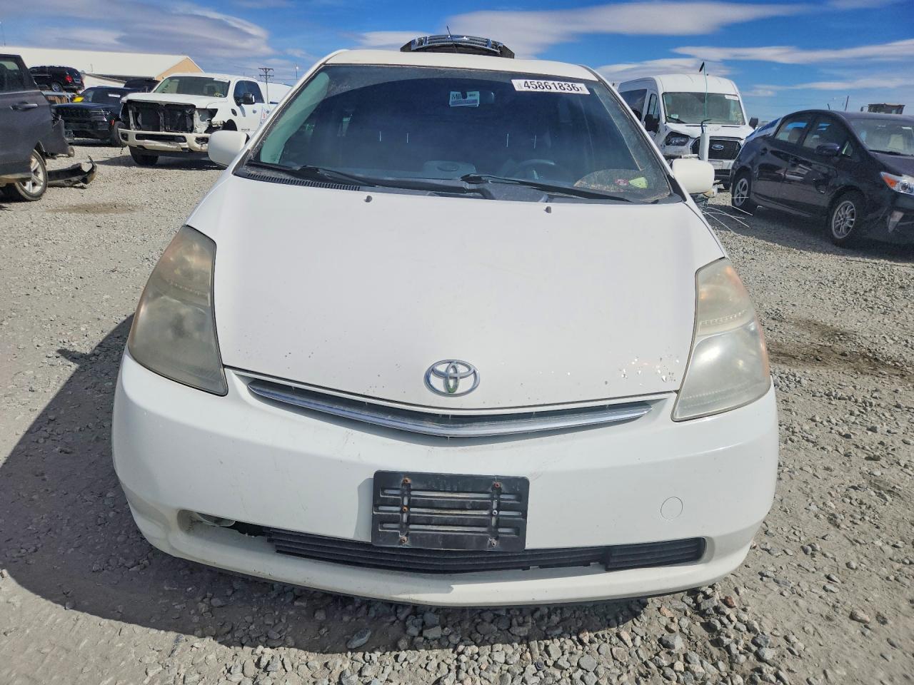 2008 Toyota Prius Base Белый vin: JTDKB20UX83386907