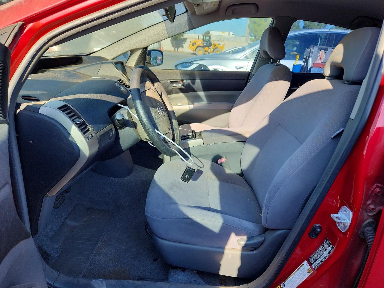 2008 Toyota Prius Base Red vin: JTDKB20UX83388981
