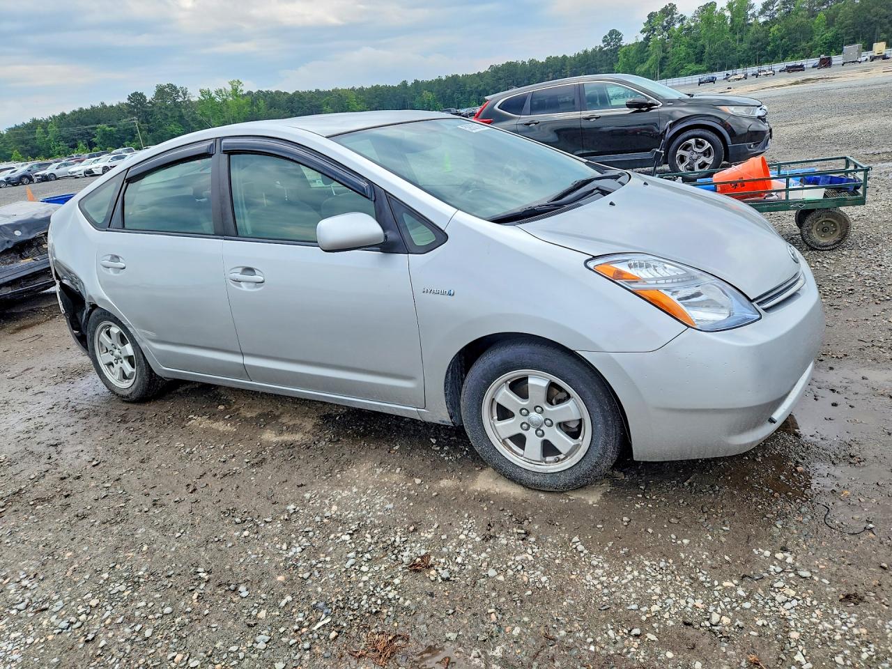 2008 Toyota Prius Silver vin: JTDKB20UX83389578