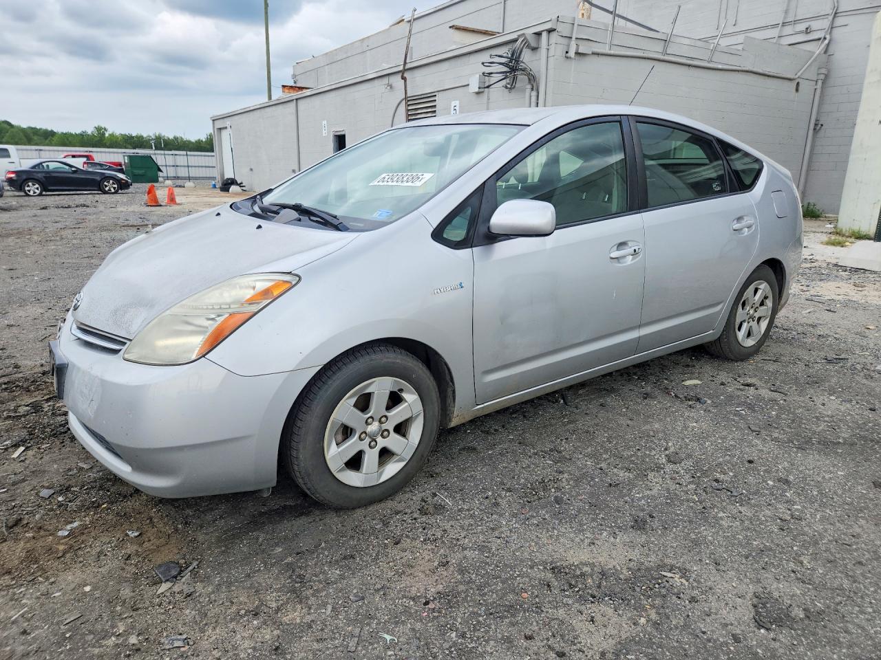 2008 Toyota Prius Base Gray vin: JTDKB20UX83390665