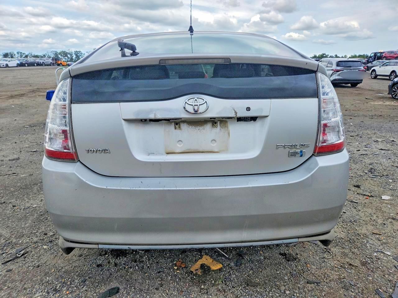 2008 Toyota Prius Base Gray vin: JTDKB20UX83390665