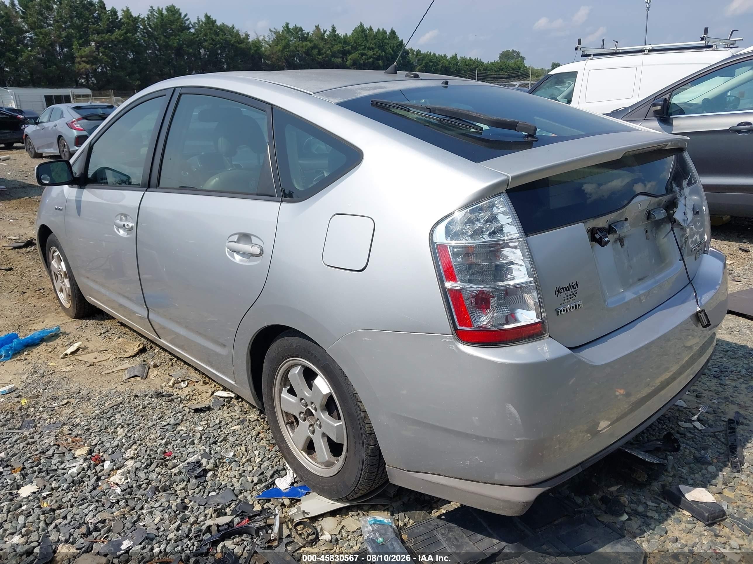 2008 Toyota Prius   Silver vin: JTDKB20UX83394036