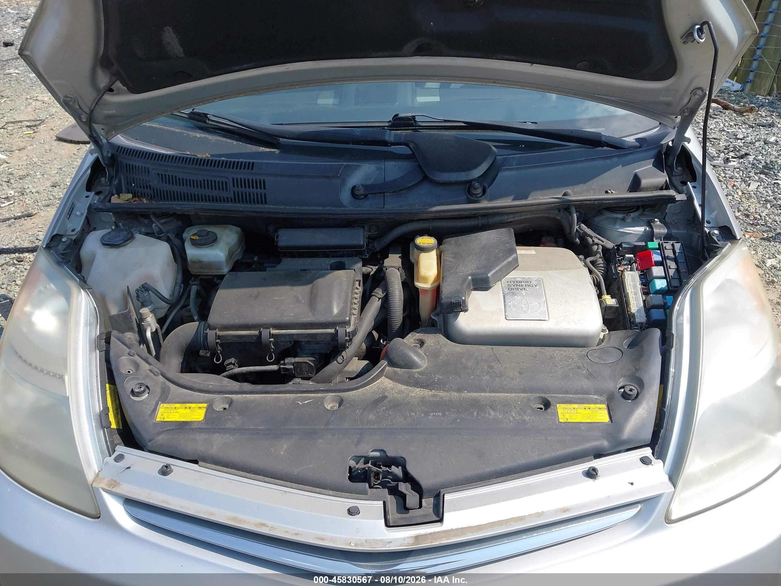 2008 Toyota Prius   Silver vin: JTDKB20UX83394036