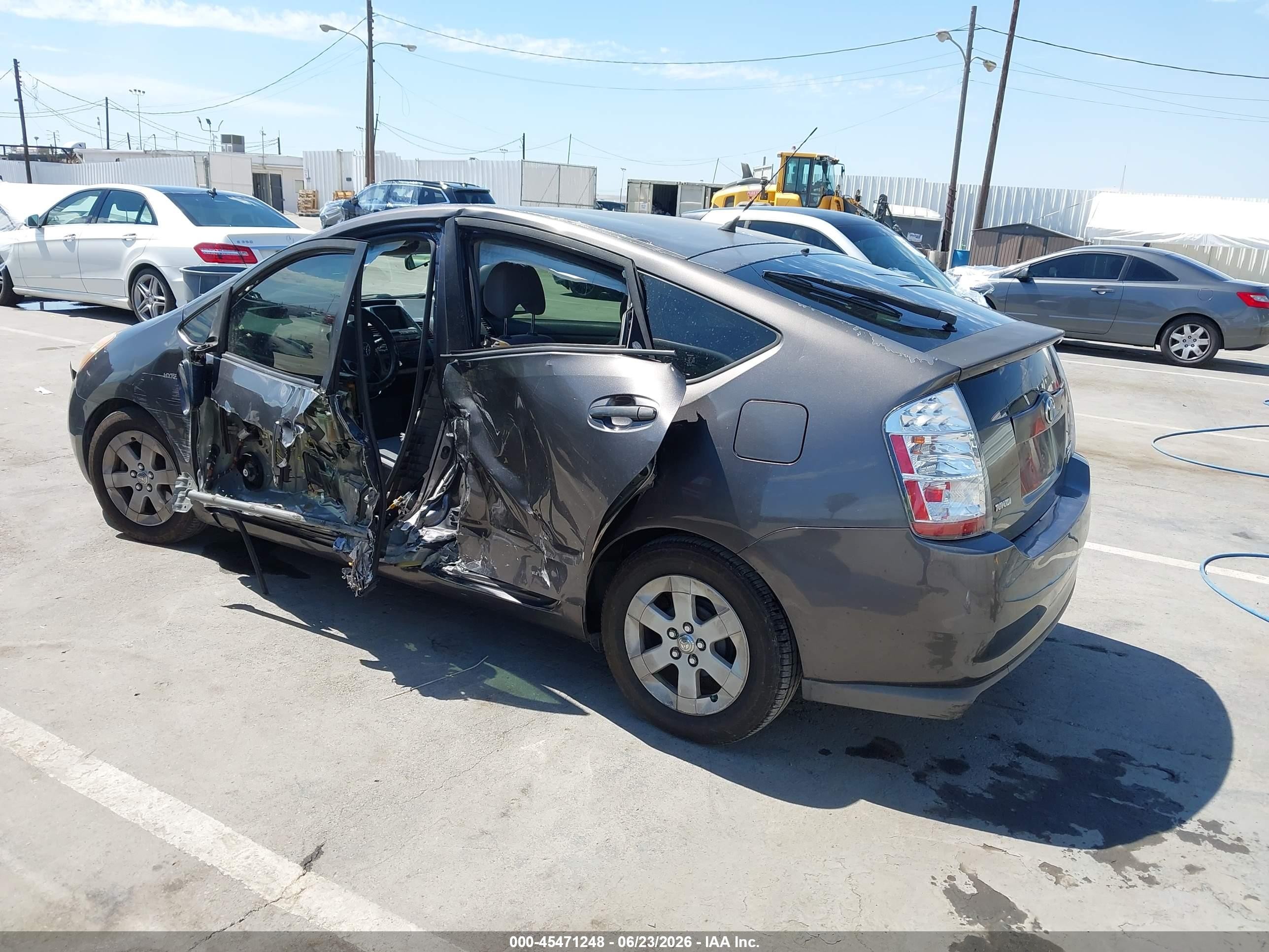 2008 Toyota Prius   Gray vin: JTDKB20UX83396465