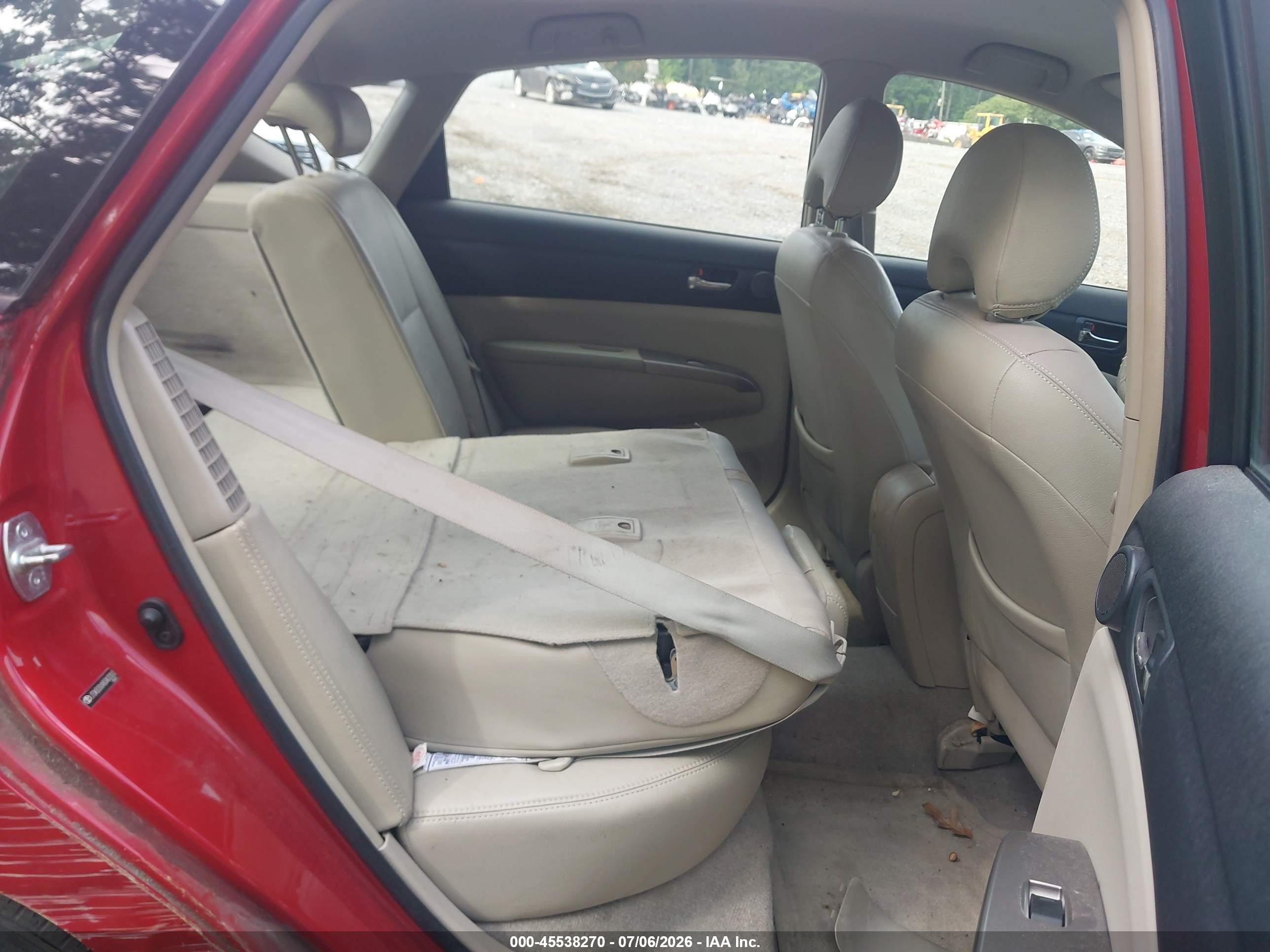 2008 Toyota Prius   Red vin: JTDKB20UX83403303