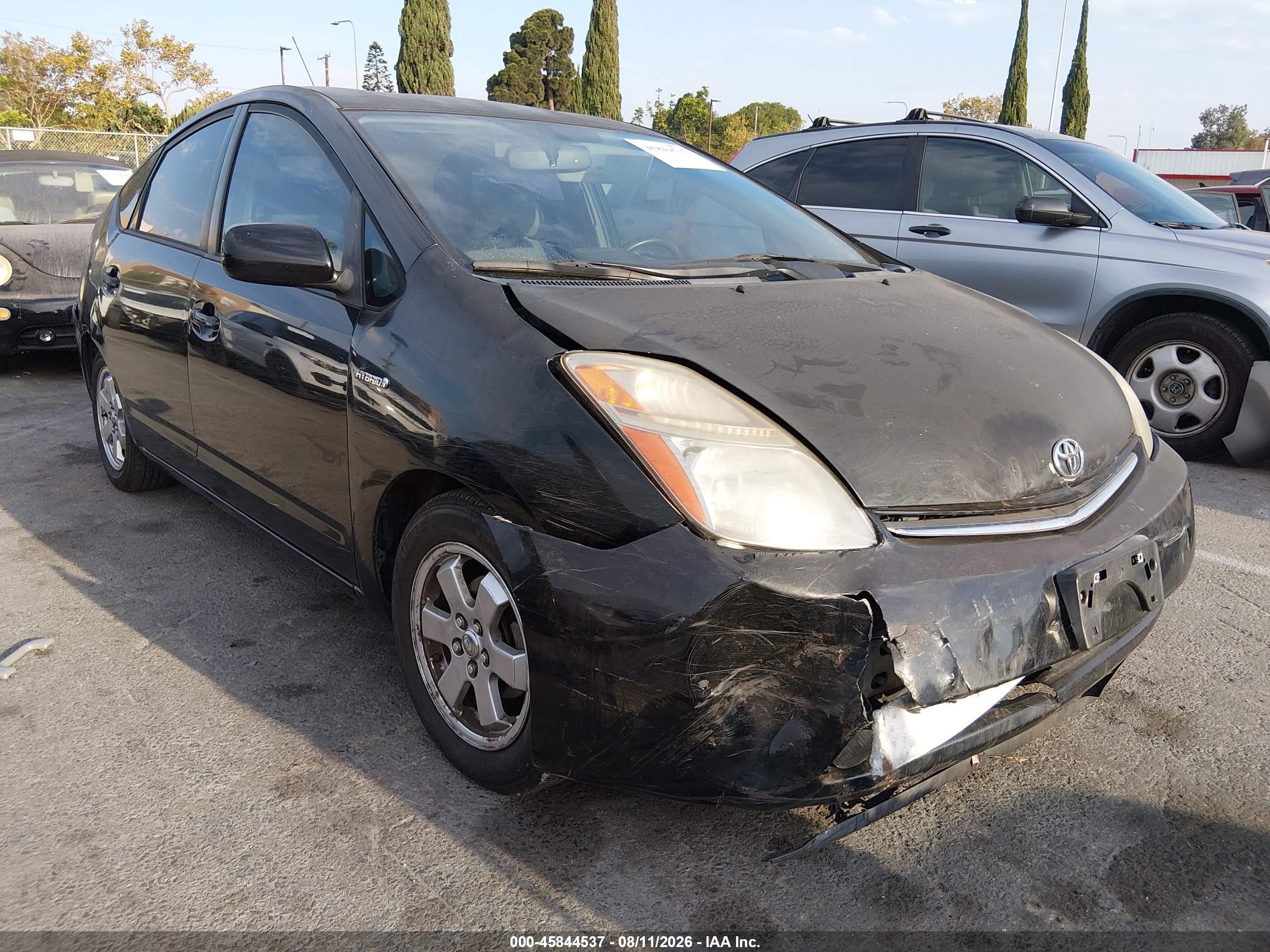 2008 Toyota Prius   Black vin: JTDKB20UX83404516
