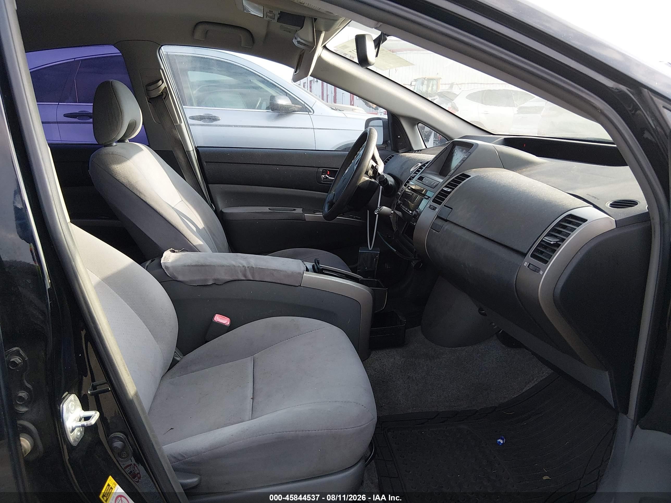 2008 Toyota Prius Black vin: JTDKB20UX83404516