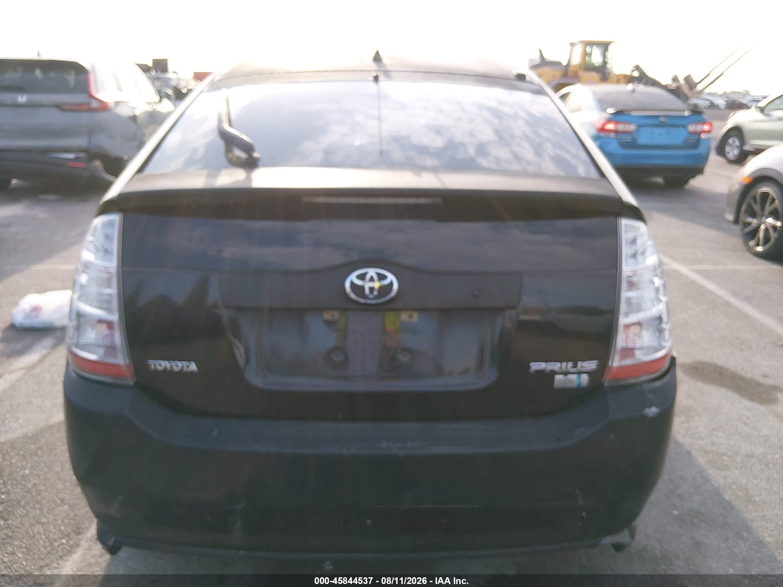 2008 Toyota Prius Black vin: JTDKB20UX83404516