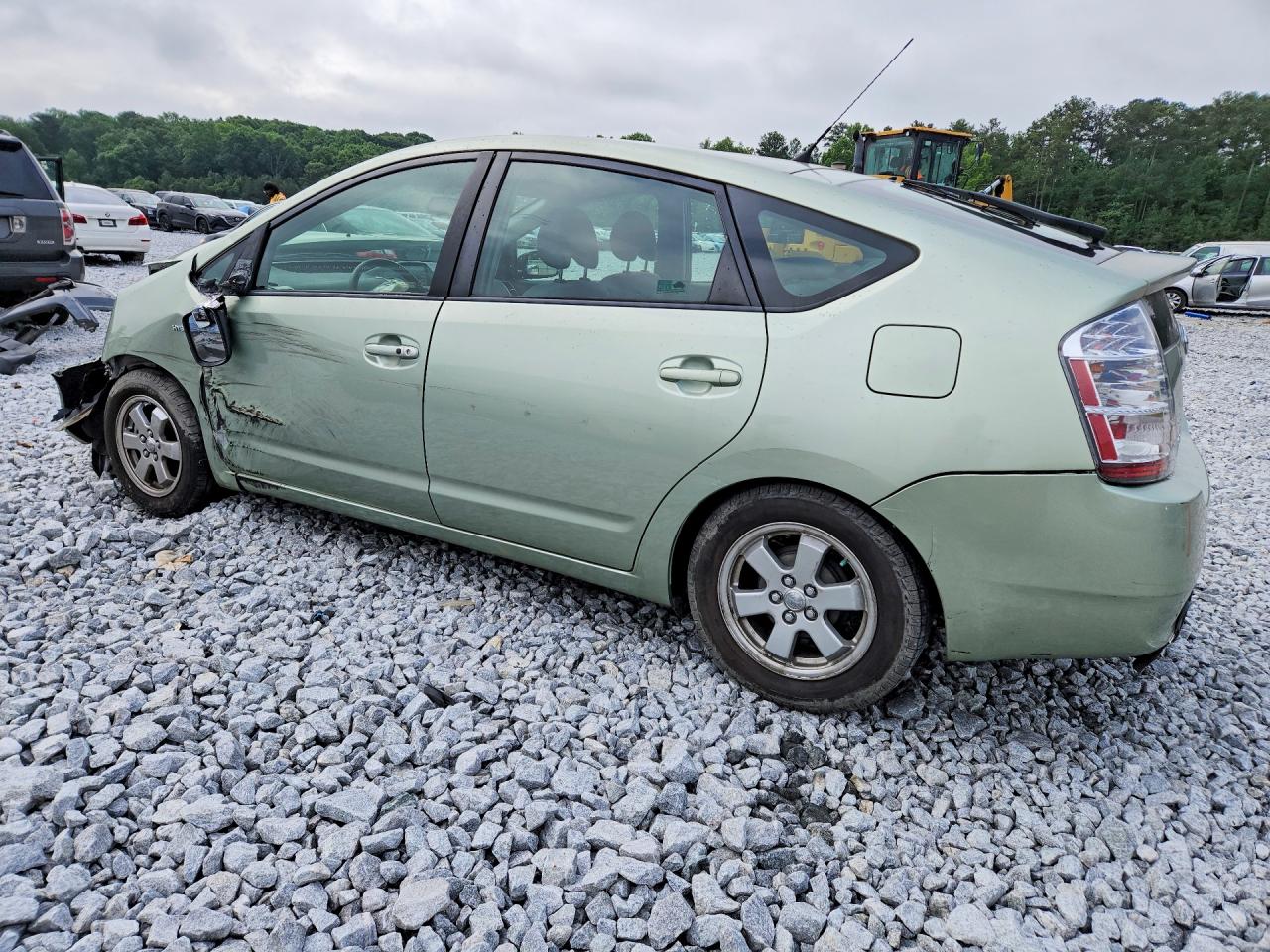 2008 Toyota Prius Base Зеленый vin: JTDKB20UX83420912