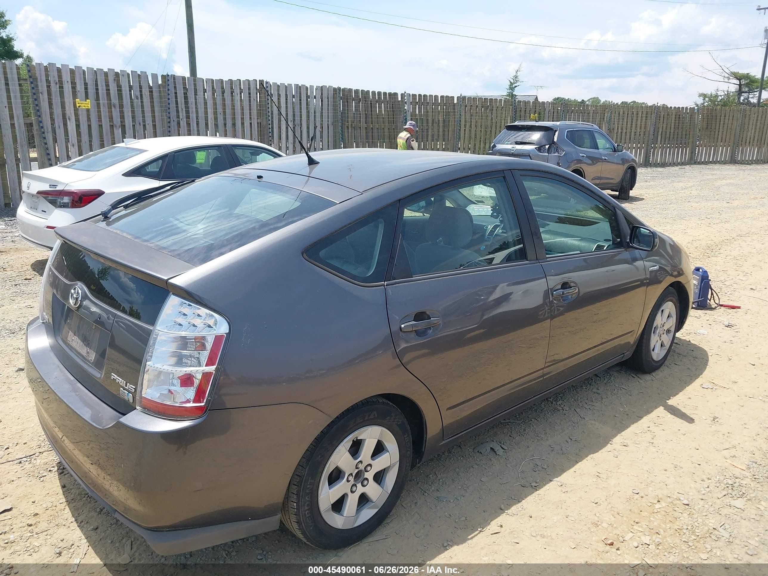 2008 Toyota Prius   Gray vin: JTDKB20UX83430453