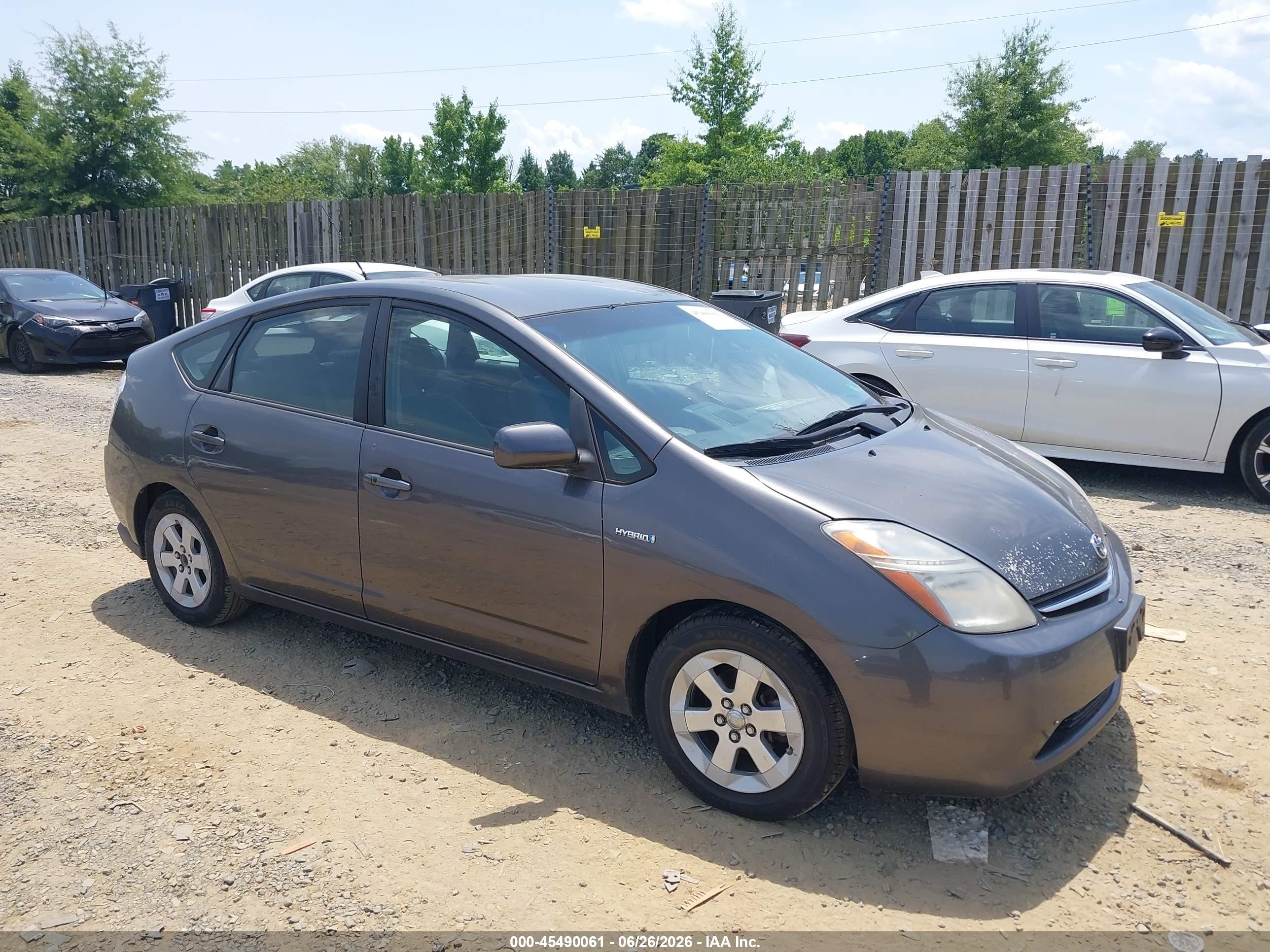 2008 Toyota Prius   Gray vin: JTDKB20UX83430453