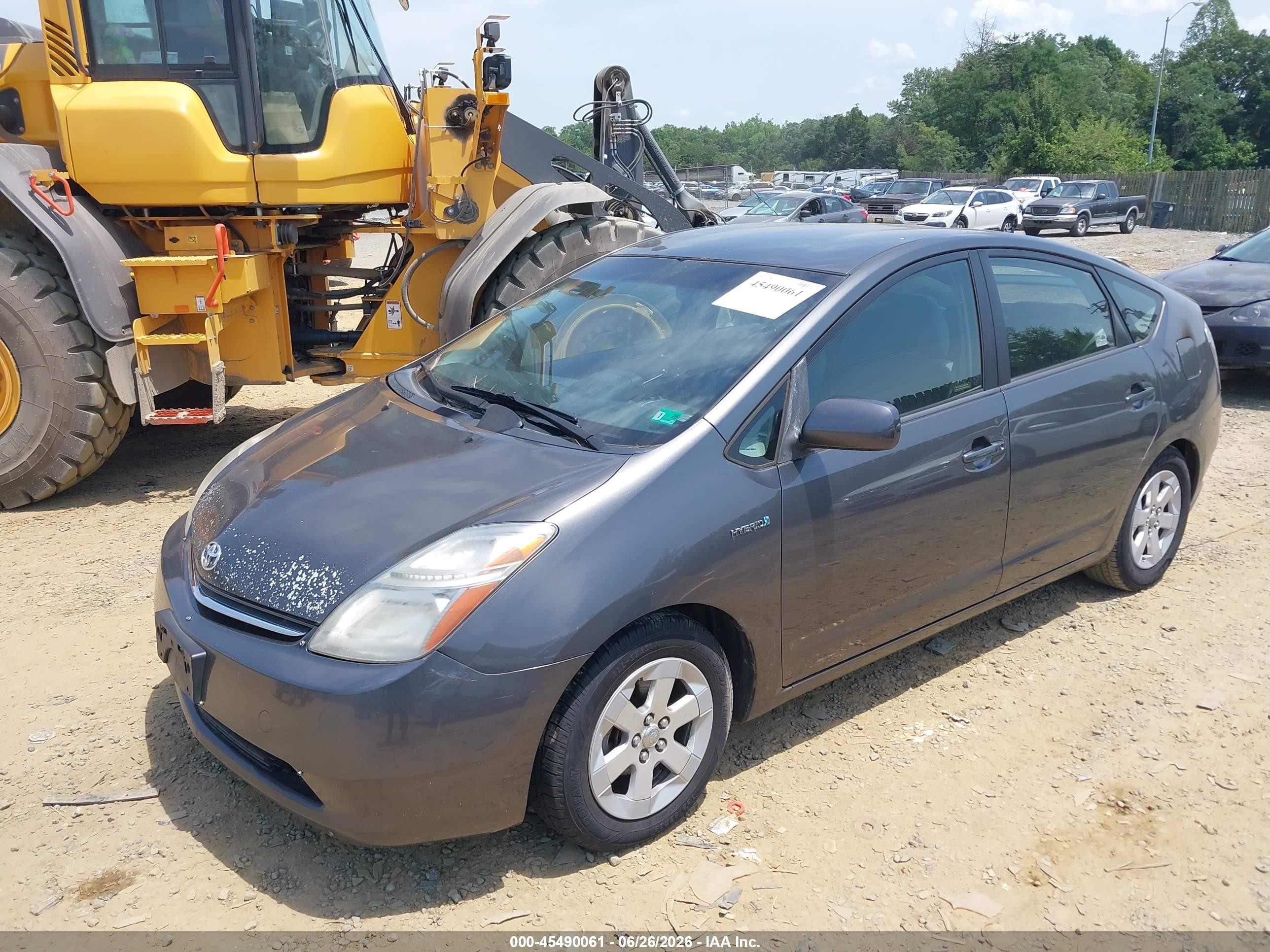 2008 Toyota Prius   Gray vin: JTDKB20UX83430453