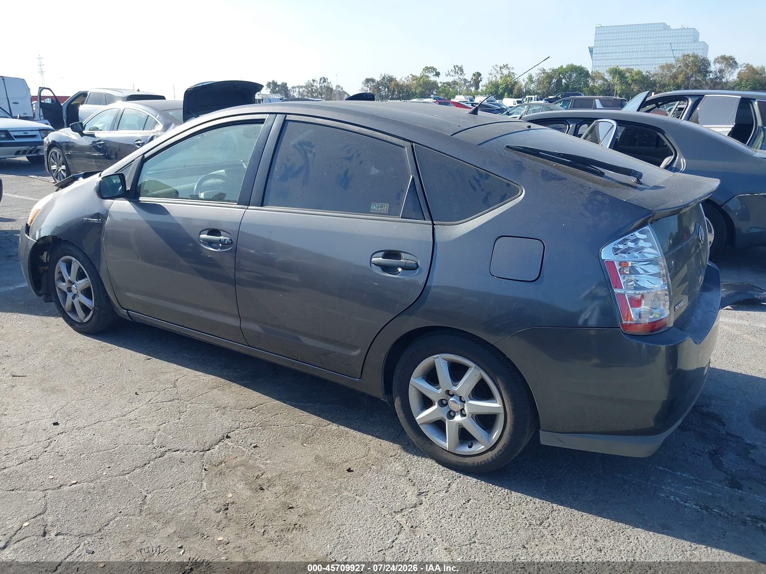 2008 Toyota Prius Touring Серый vin: JTDKB20UX83431585