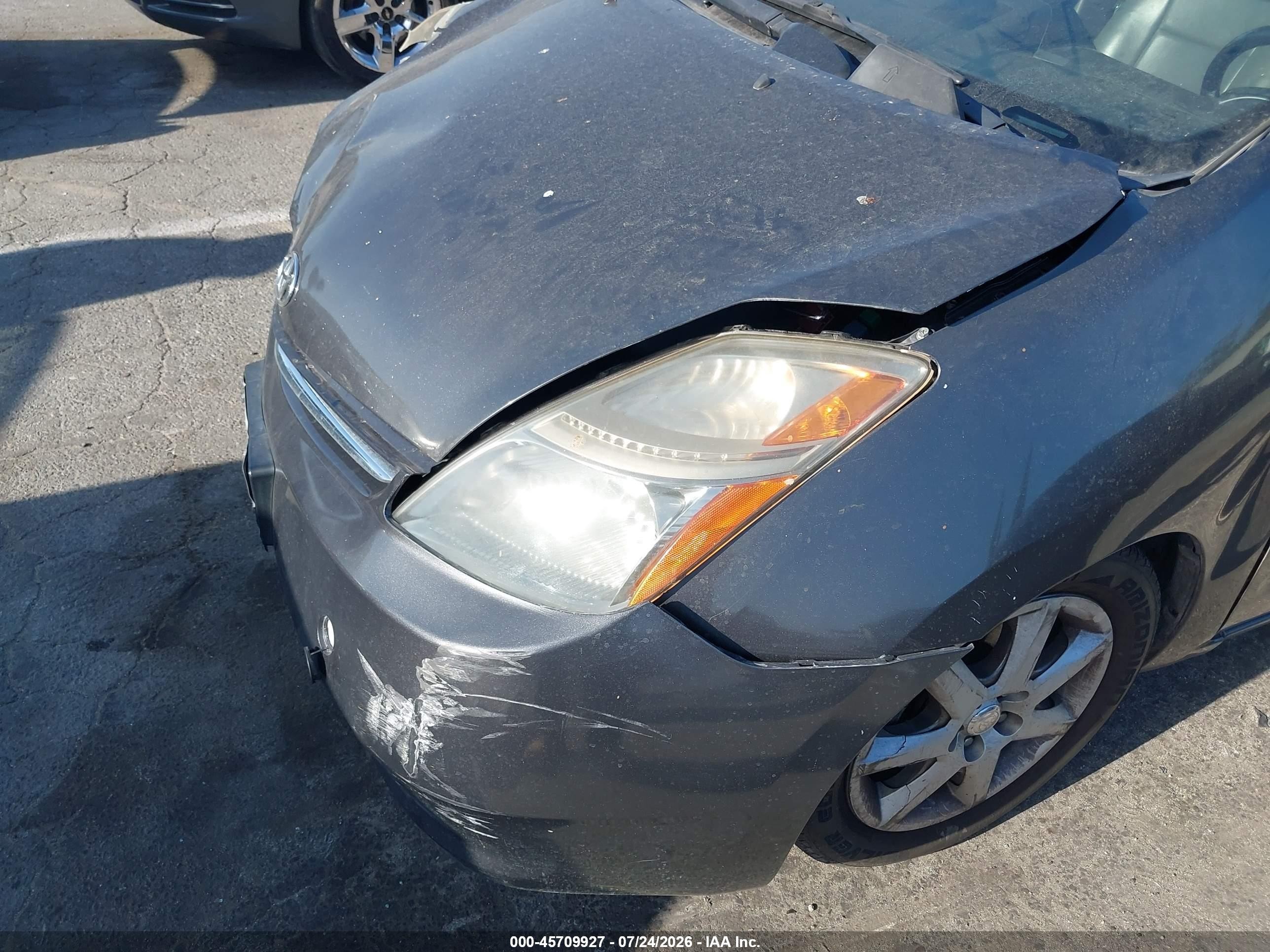 2008 Toyota Prius Touring Серый vin: JTDKB20UX83431585