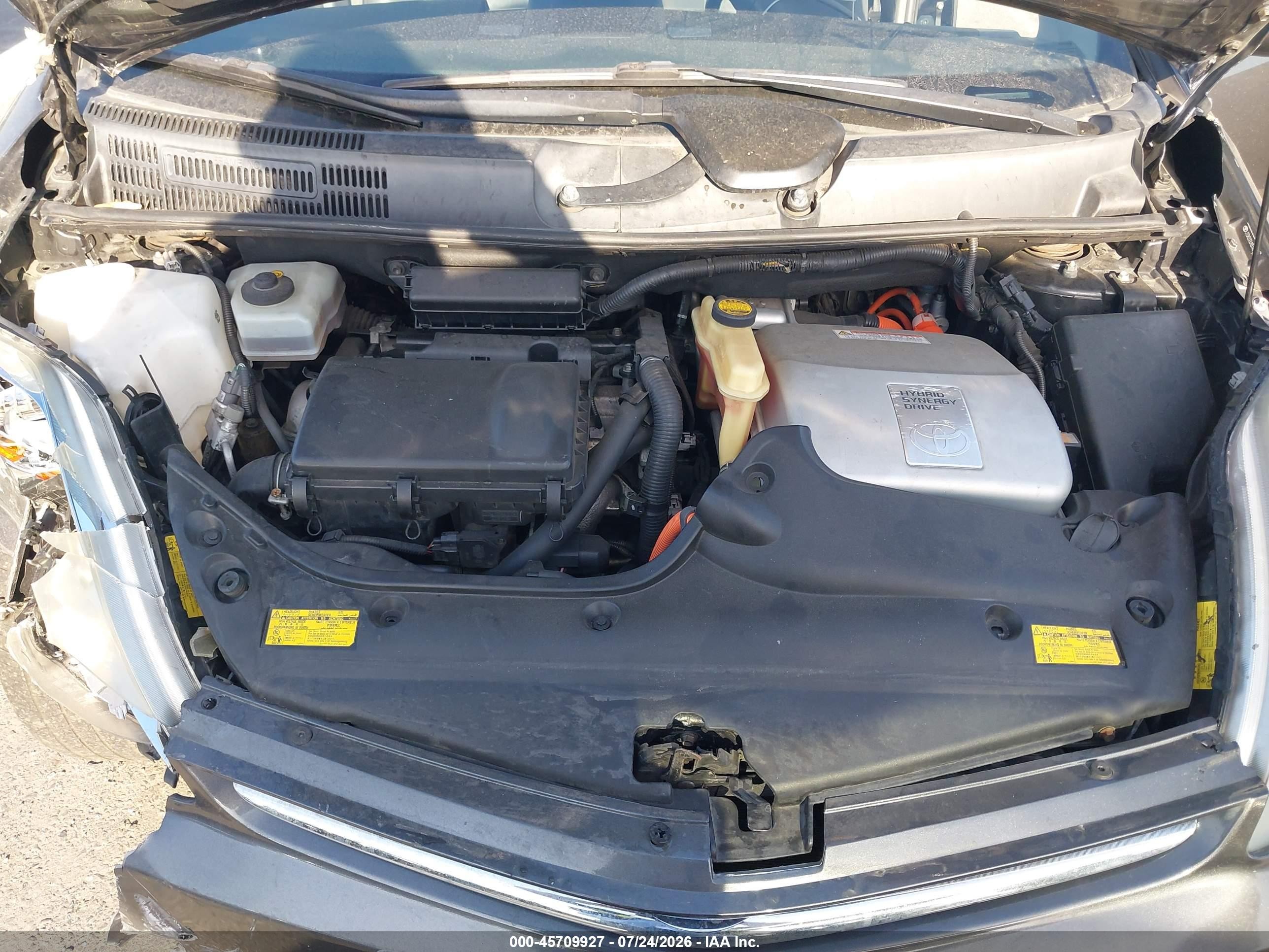 2008 Toyota Prius Touring Серый vin: JTDKB20UX83431585