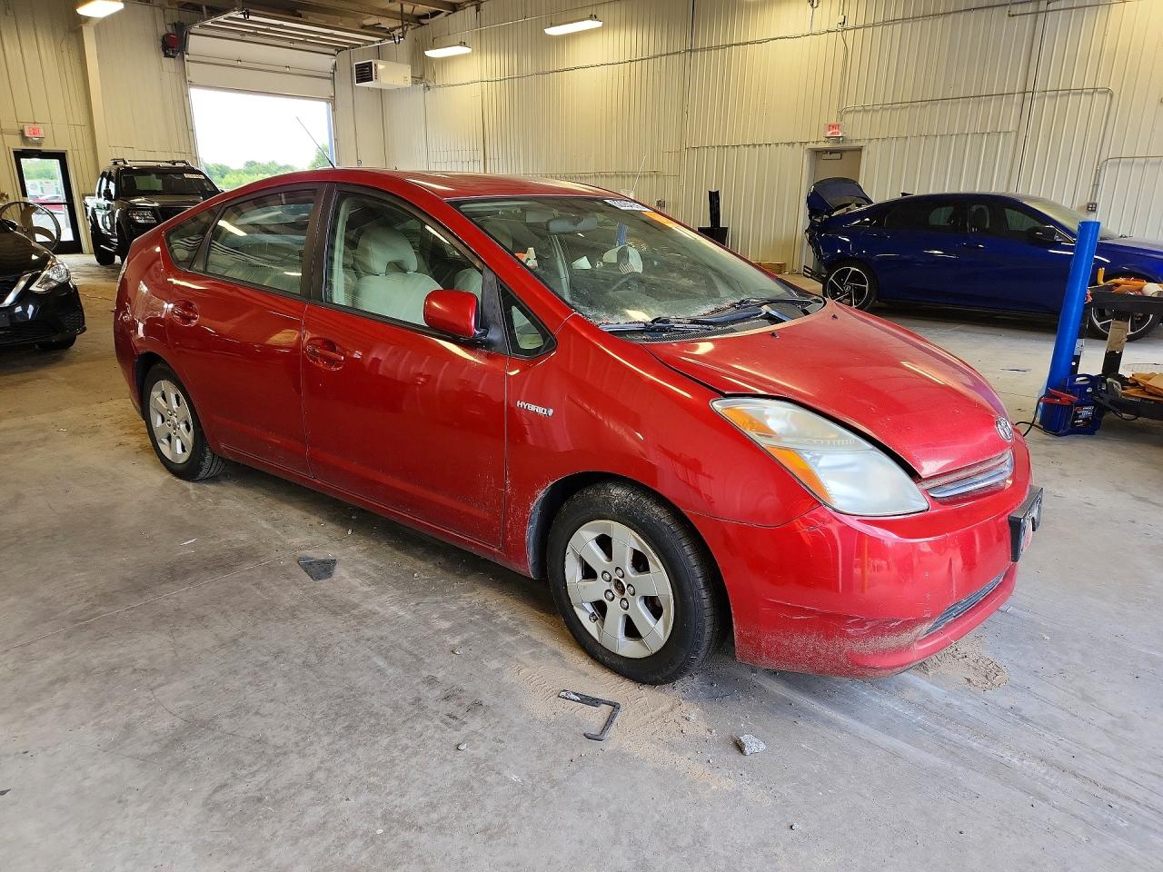 2008 Toyota Prius Base Red vin: JTDKB20UX83439993