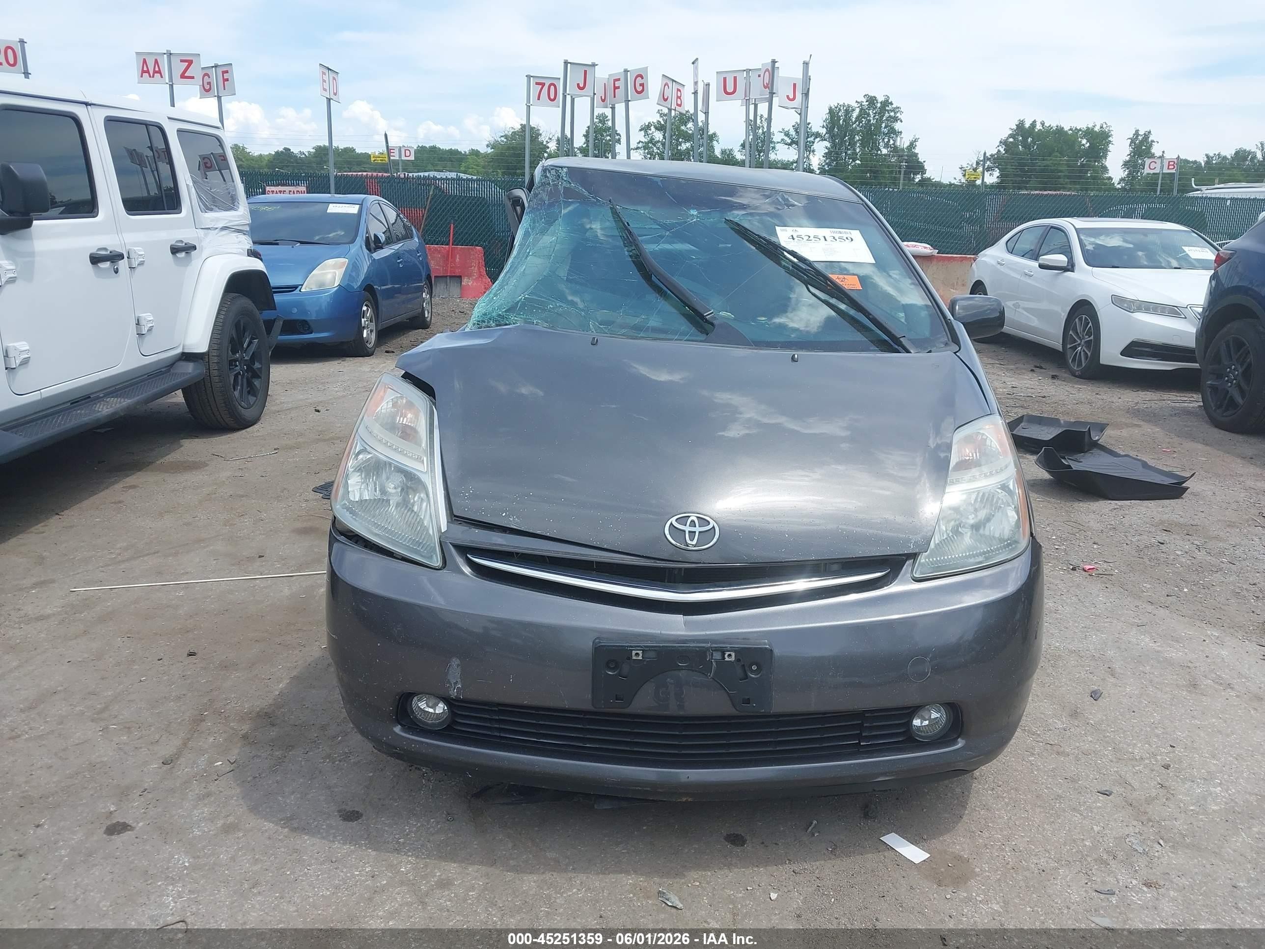2008 Toyota Prius   Gray vin: JTDKB20UX83440836