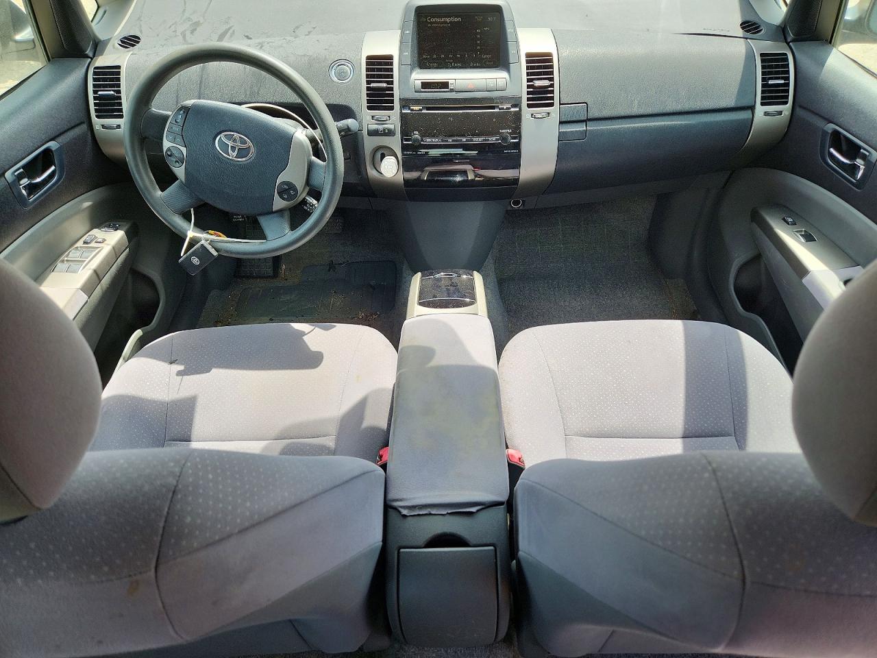 2008 Toyota Prius Base White vin: JTDKB20UX83459158